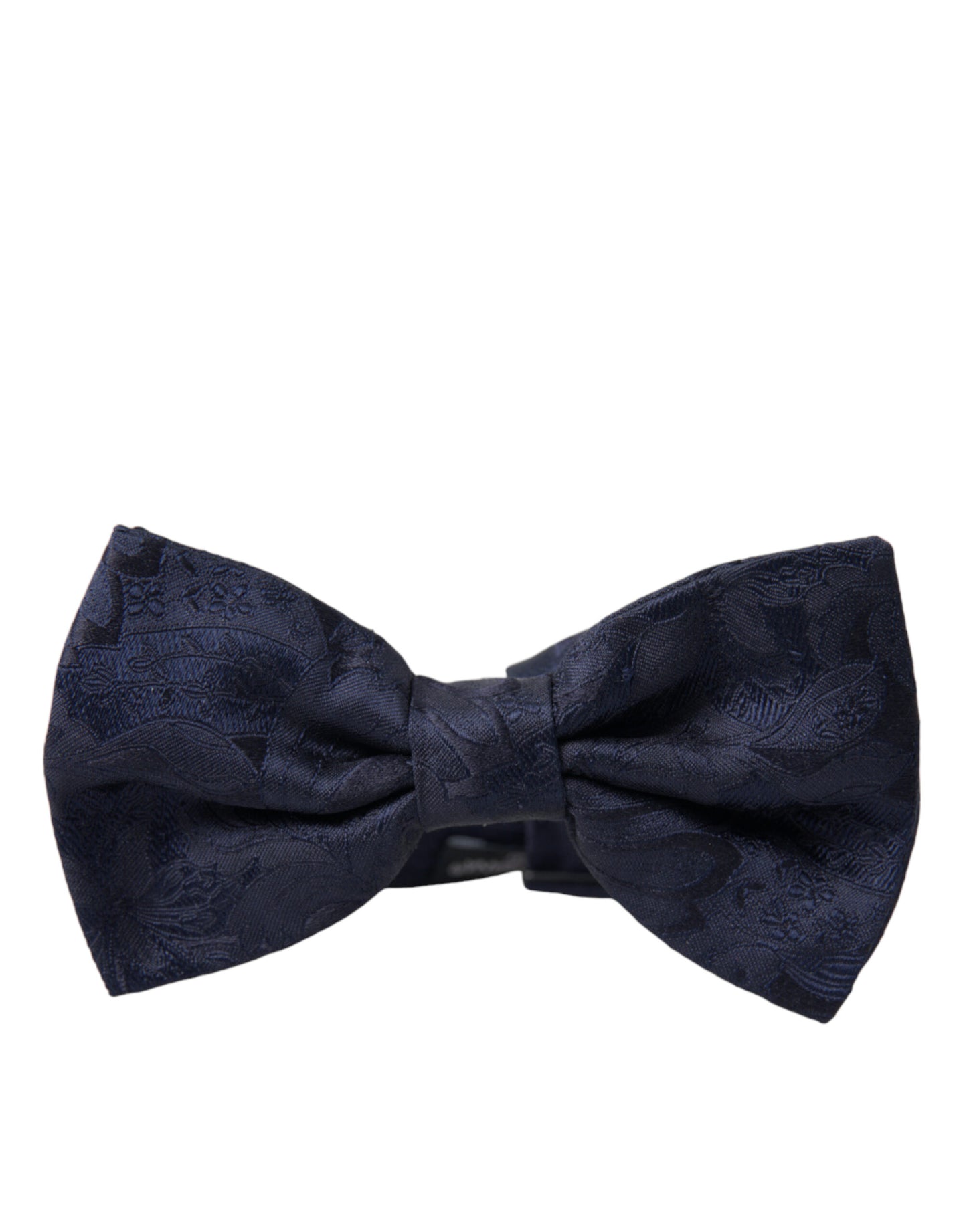 Dolce &amp; Gabbana Elegant Silk Bow Tie Blue