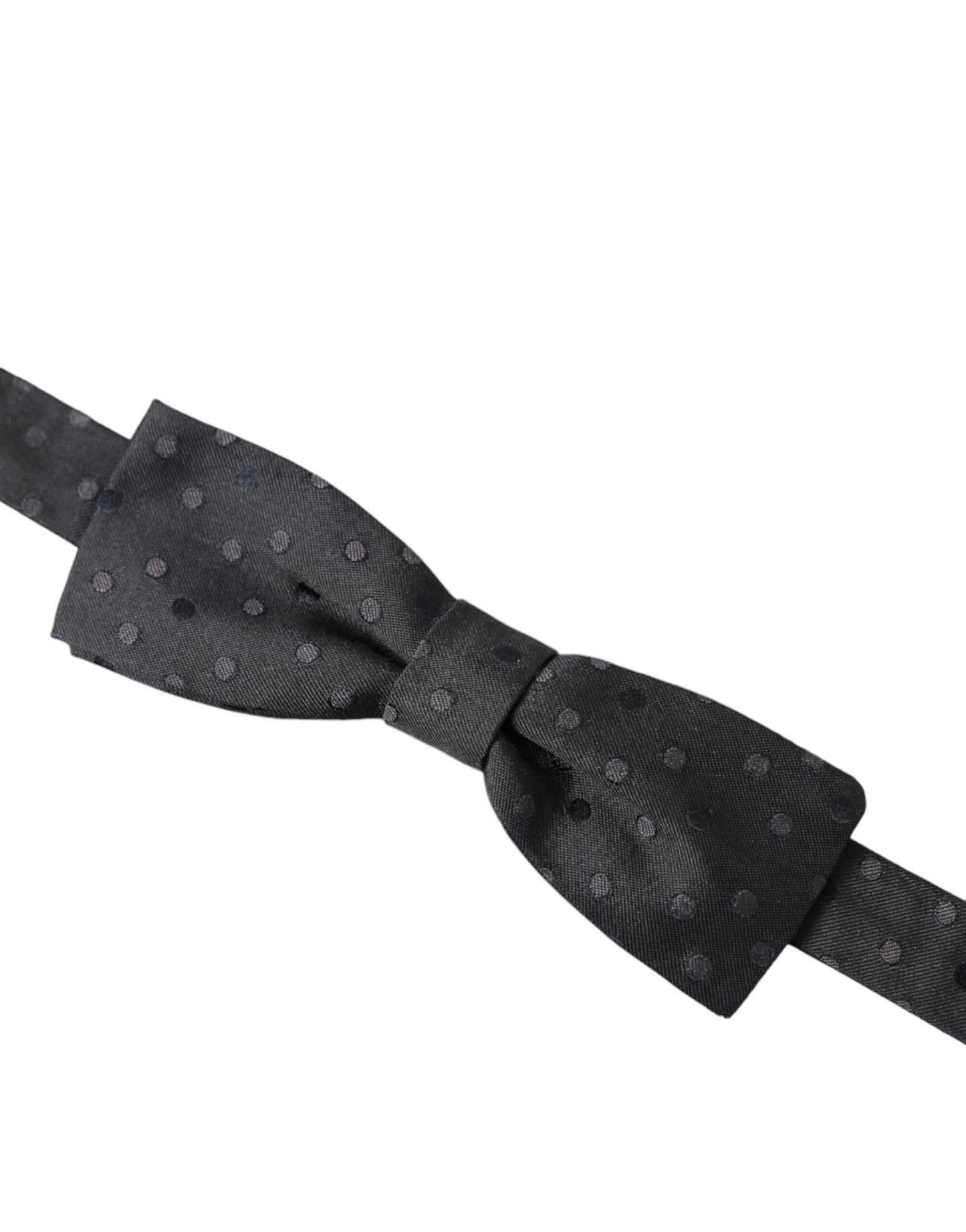 Dolce &amp; Gabbana Opulent Silk Bow Tie with Polka Dot for Men