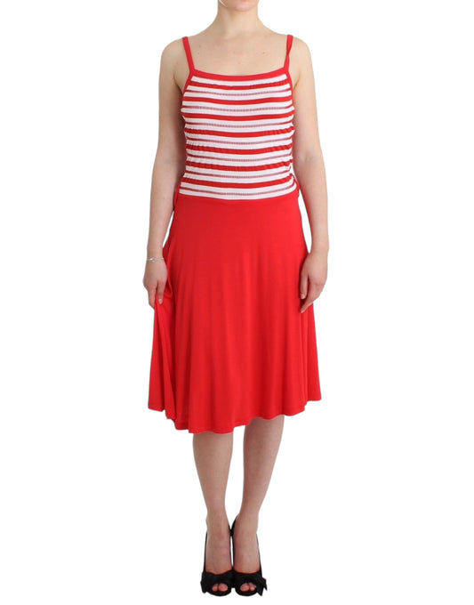 Roccobarocco Chic knee-length dress in Audrey jersey line