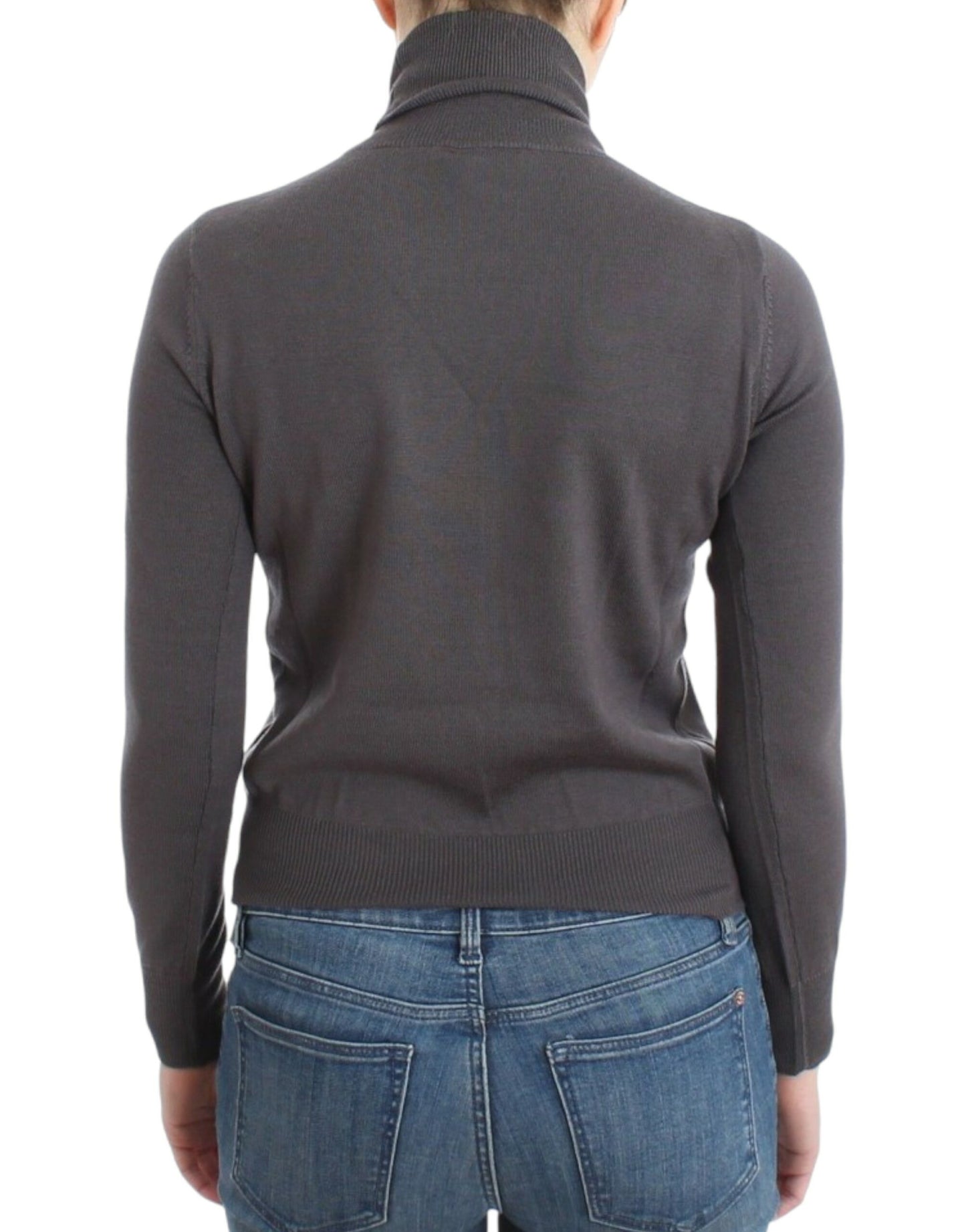 John Galliano Eleganter Rollkragenpullover aus Schurwolle