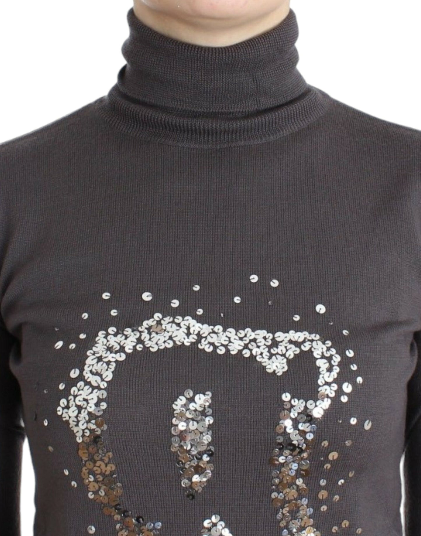 John Galliano Eleganter Rollkragenpullover aus Schurwolle