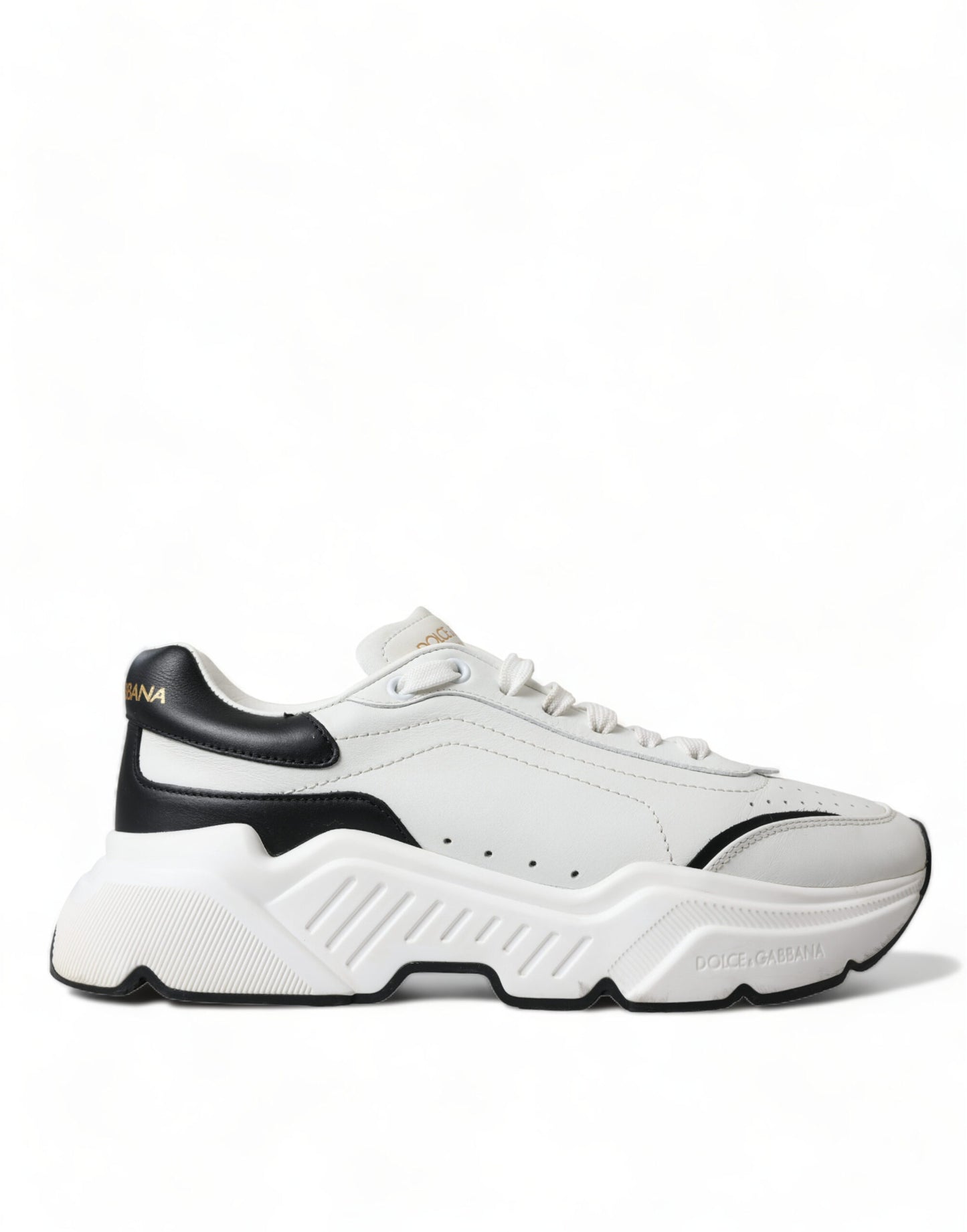 Dolce &amp; Gabbana Chic black and white leather Daymaster sneakers