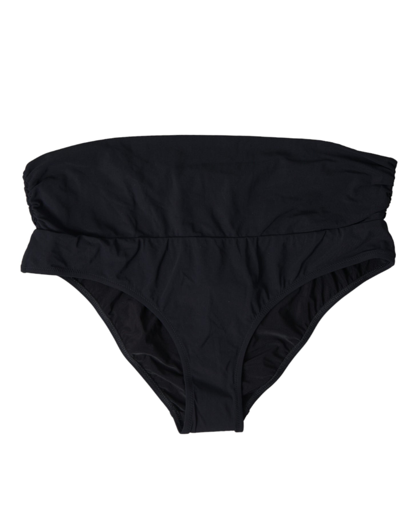 Dolce &amp; Gabbana Elegant Black Bikini Bottom - Ultimate Beach Elegance