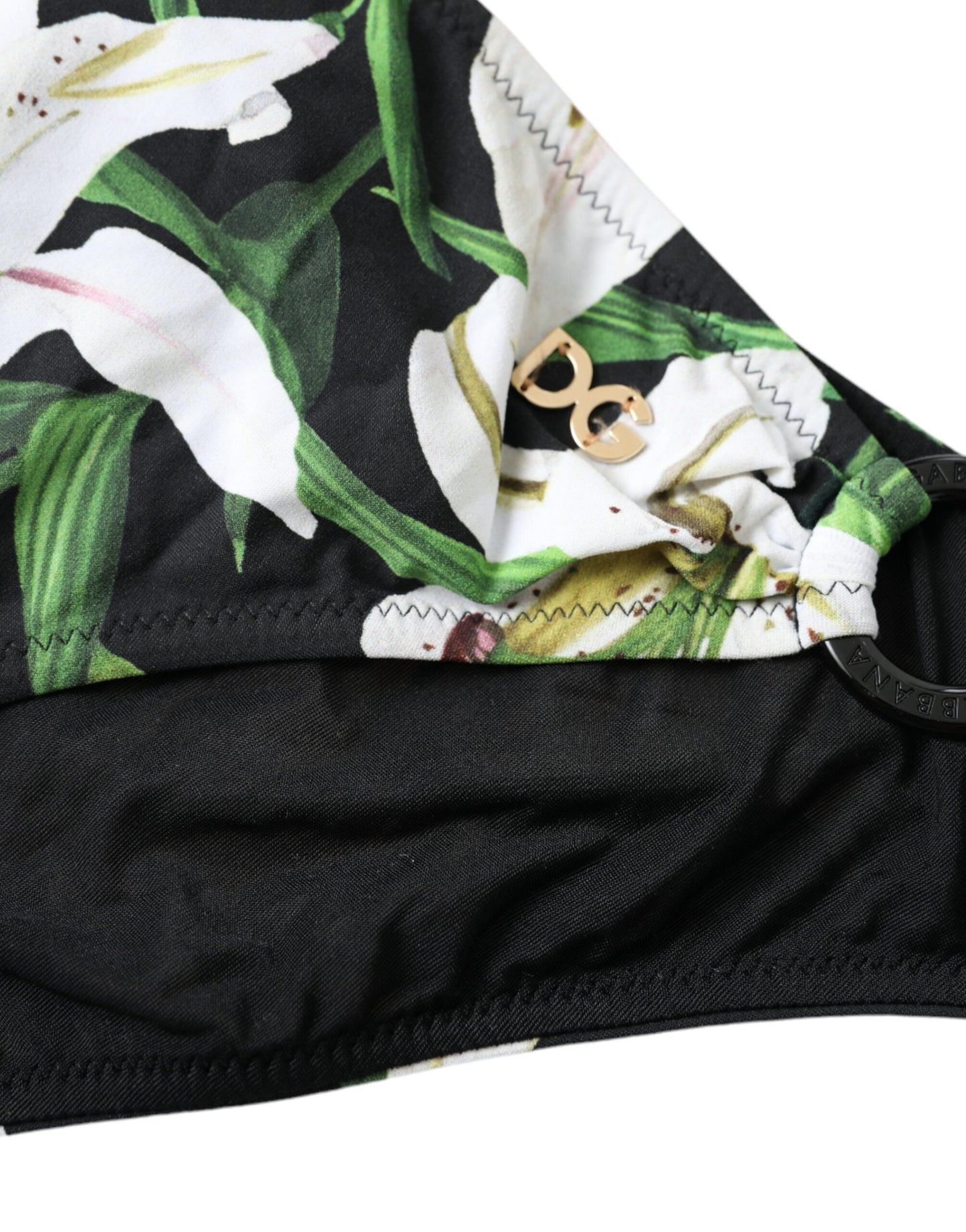 Dolce &amp; Gabbana Elegant Floral Print Bikini Bottoms - Swim in Style