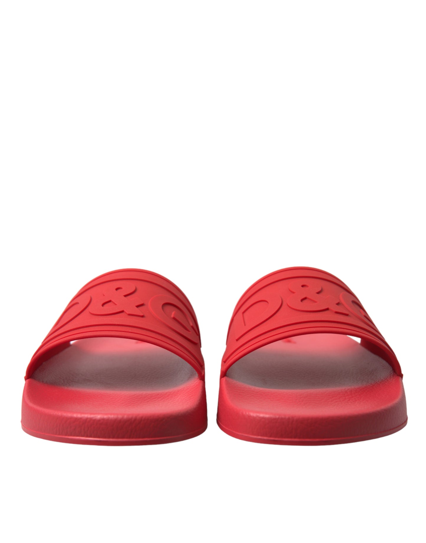 Dolce & Gabbana Radiant Red Herren-Rutschsandalen