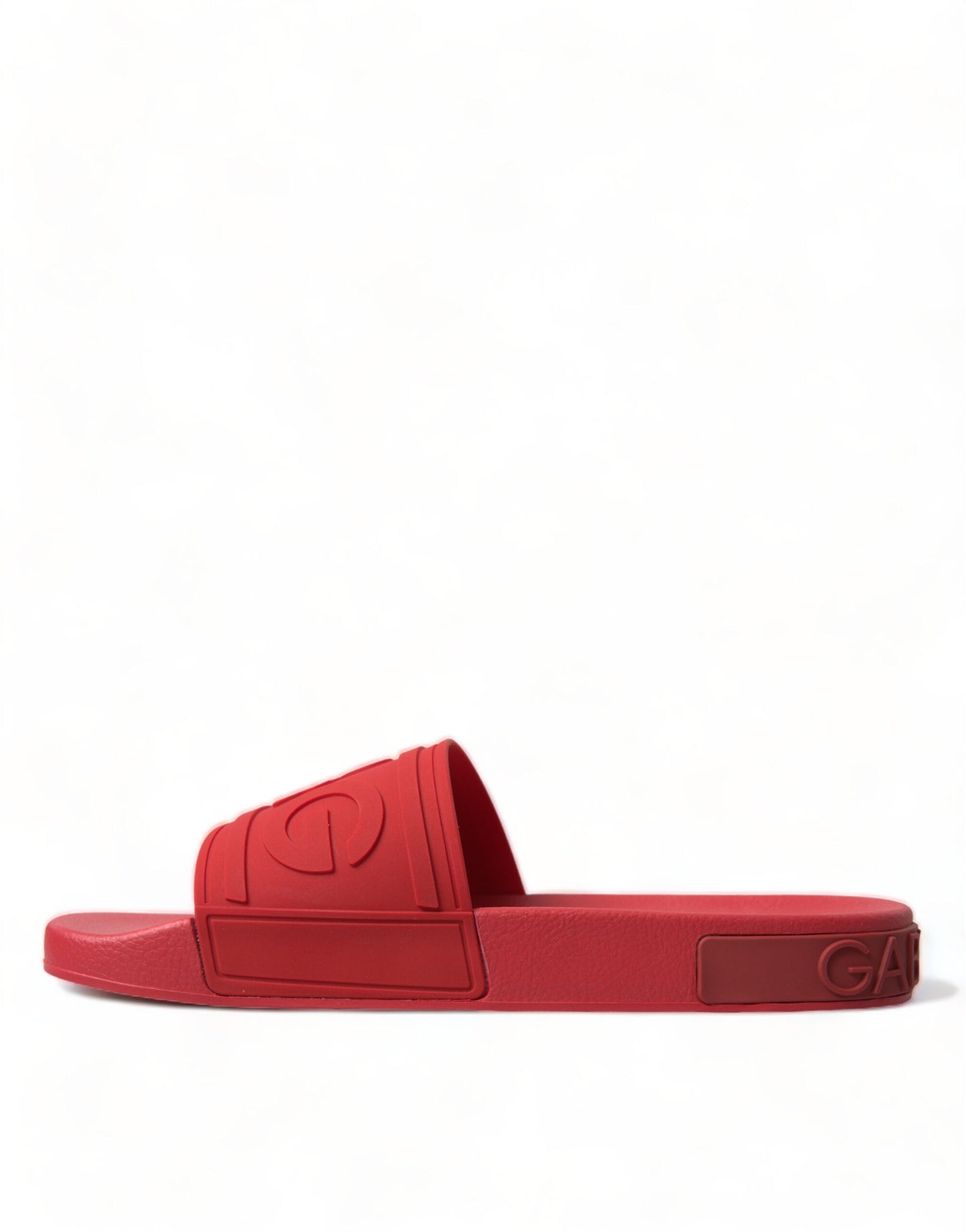 Dolce & Gabbana Radiant Red Herren-Rutschsandalen