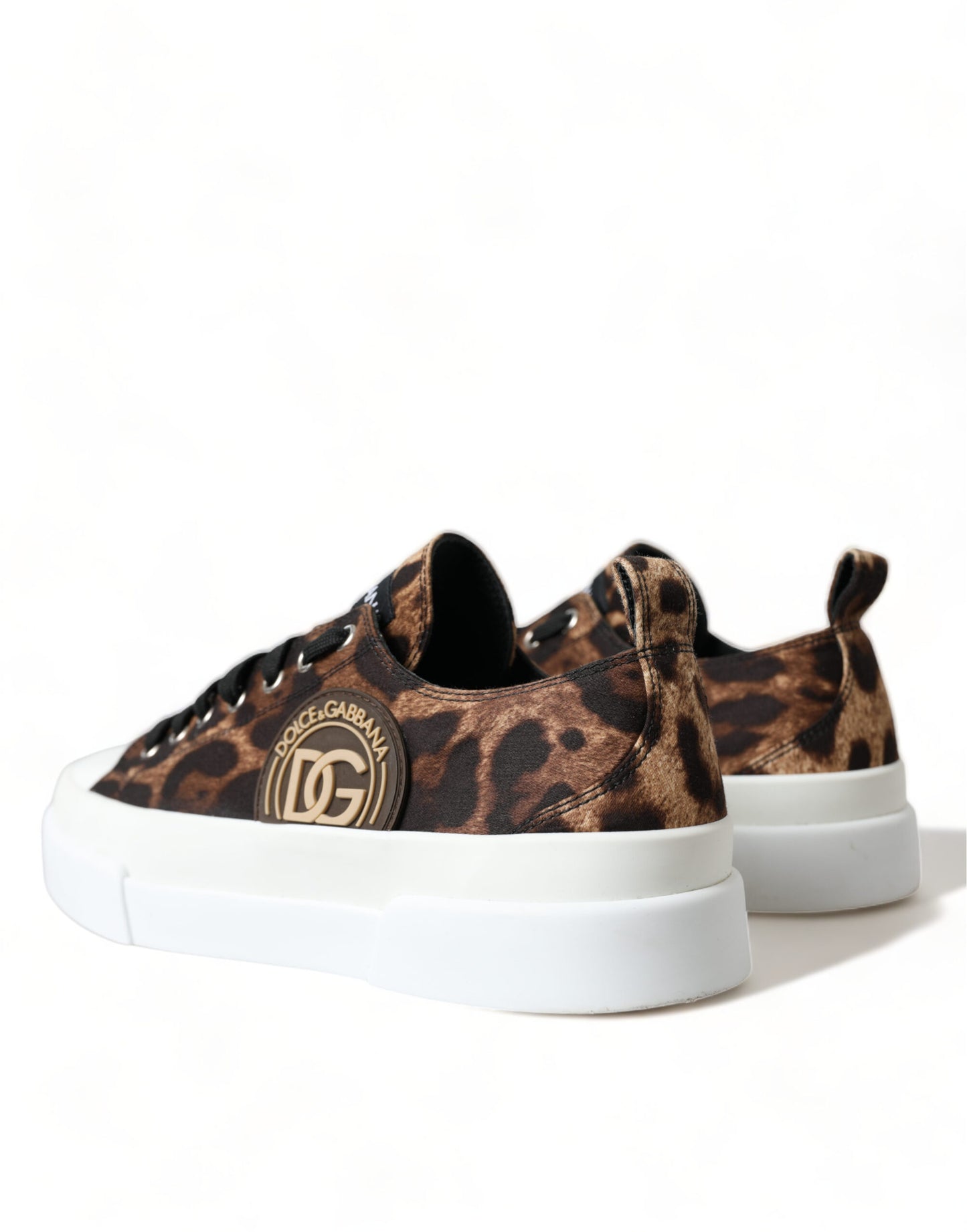 Dolce &amp; Gabbana Elegant casual sneakers with leopard print