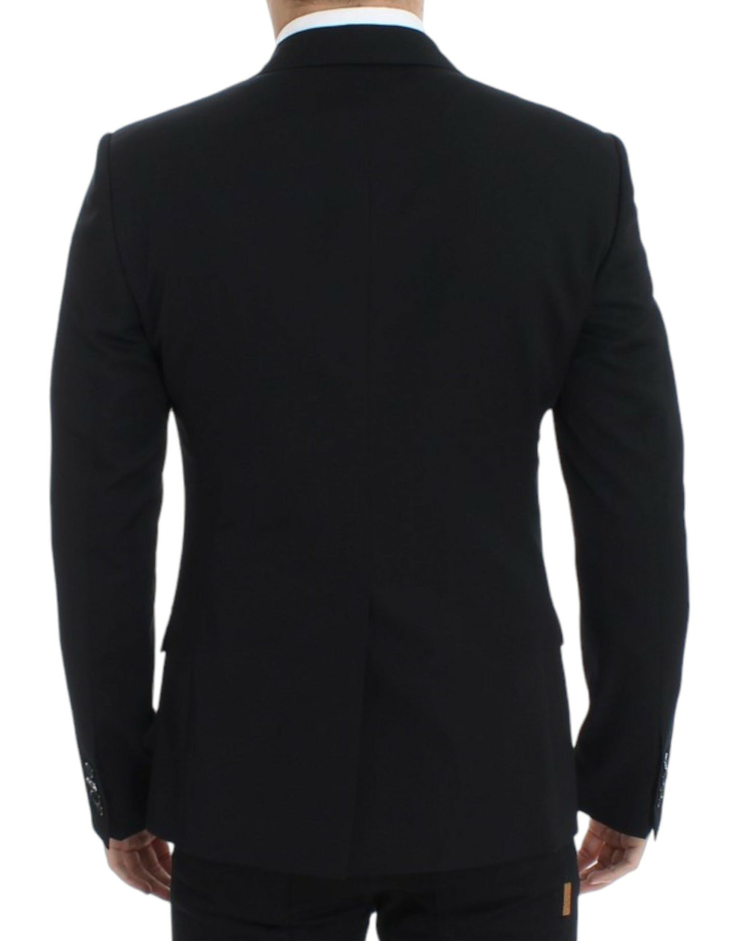 Dolce &amp; Gabbana Elegant, slim-fit blazer in black wool