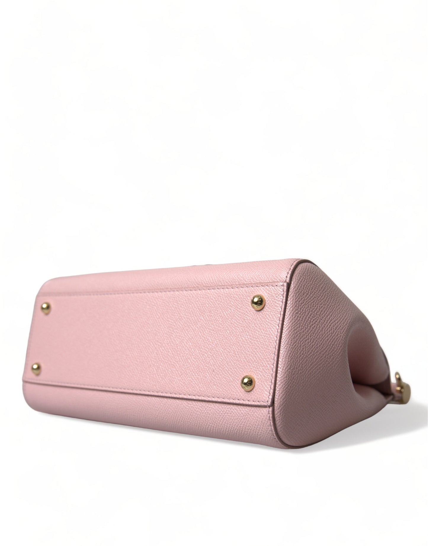 Dolce &amp; Gabbana Chic pink Sicily leather shoulder bag