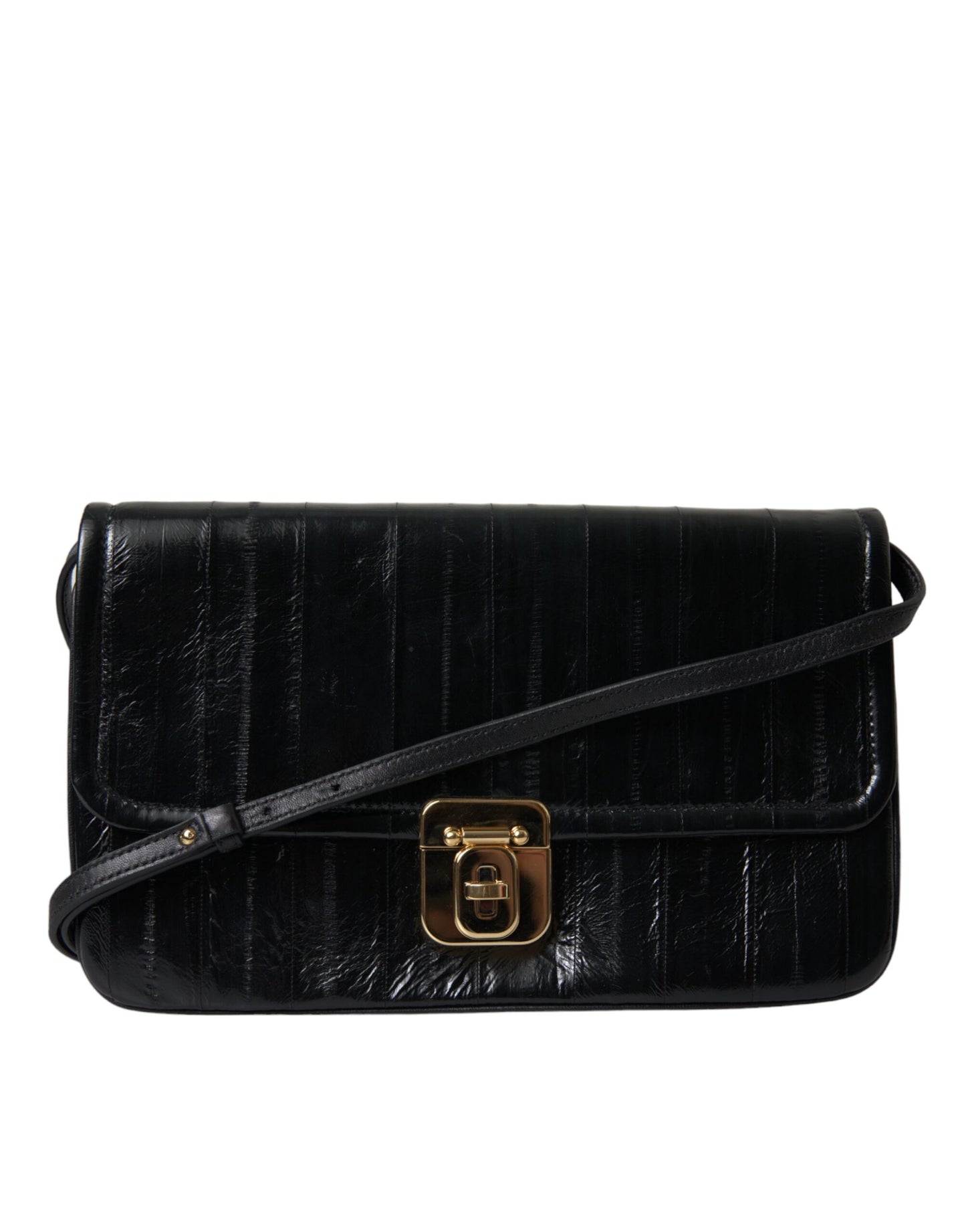 Dolce &amp; Gabbana Elegant shoulder bag made of eel leather