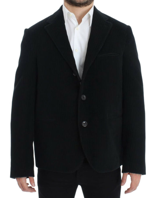 Dolce &amp; Gabbana Elegant Black Martini Blazer -takki