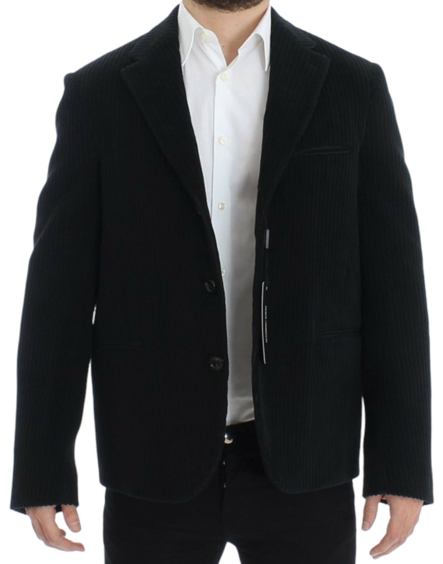 Dolce &amp; Gabbana Elegant Black Martini Blazer Jacket