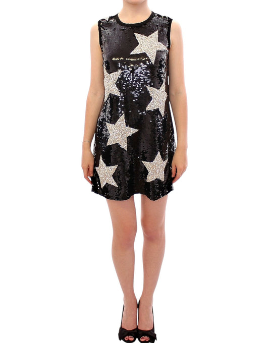 Dolce &amp; Gabbana Swarovski Star Studded Sequin -minimekko