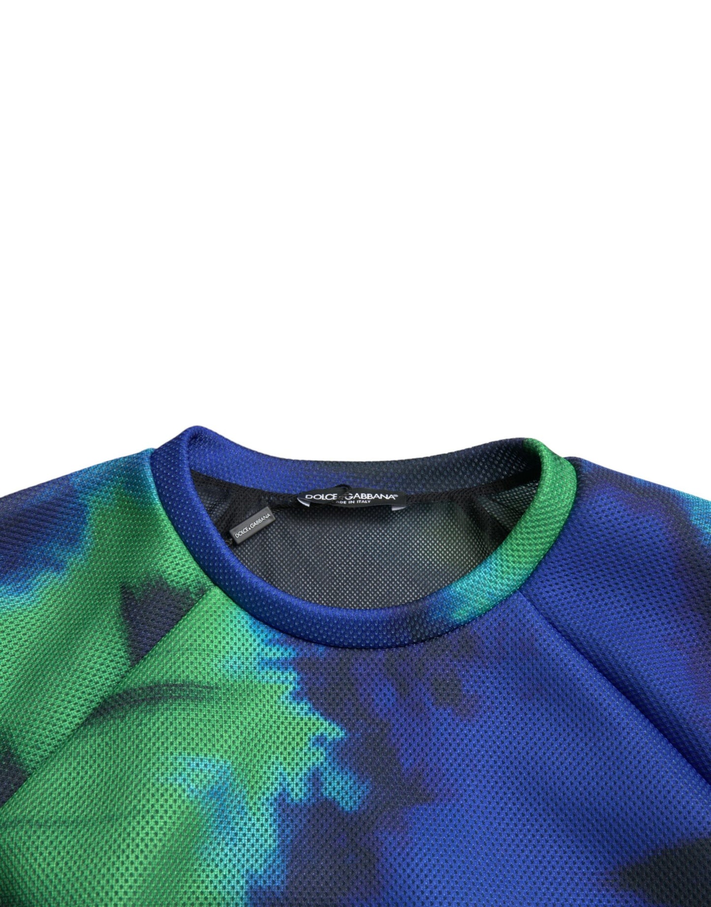 Dolce &amp; Gabbana Multicolor Graphic Crew Neck Sweater