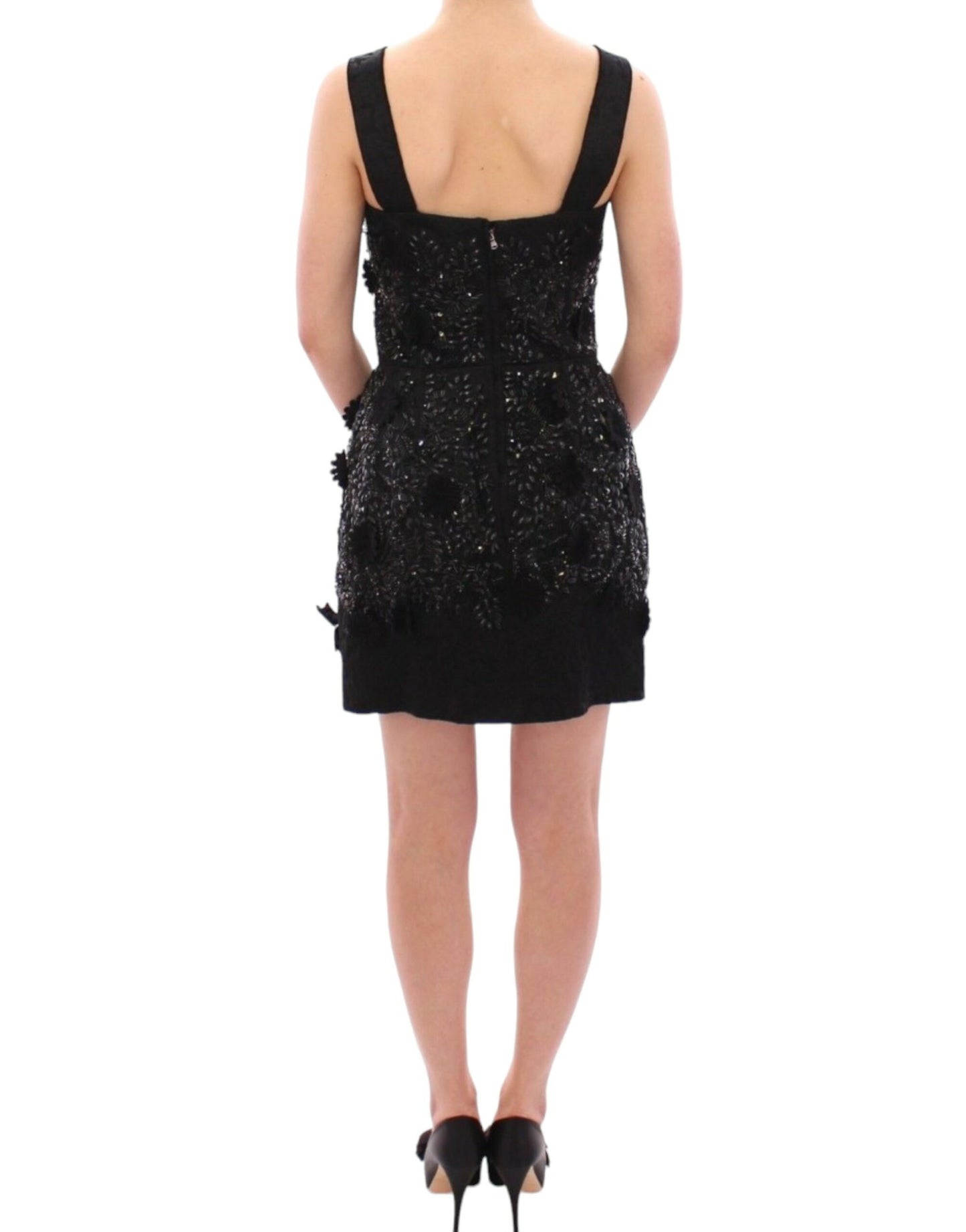 Dolce &amp; Gabbana Elegant Sequin Mini Shift -mekko