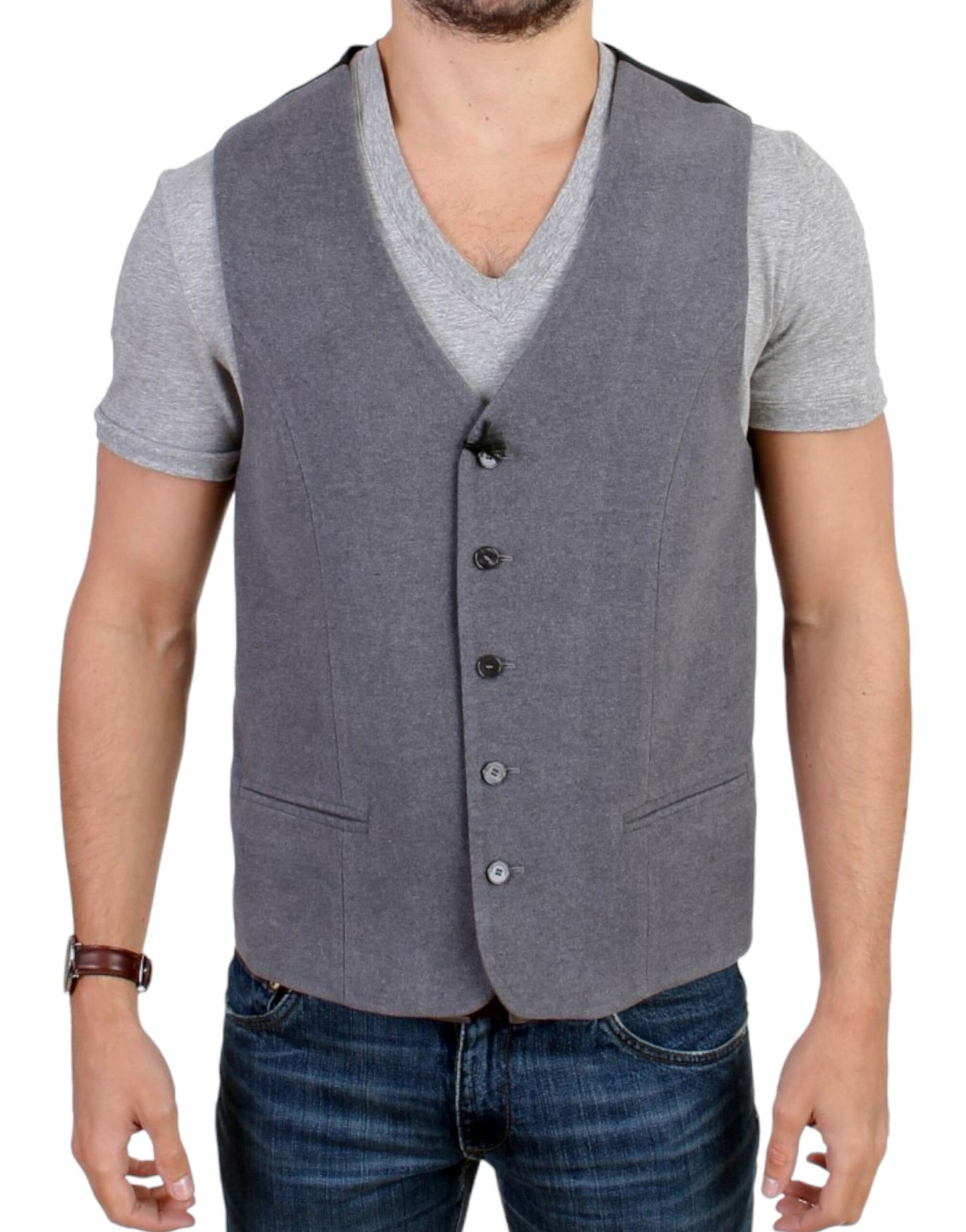 Costume National Chic gray leisure vest