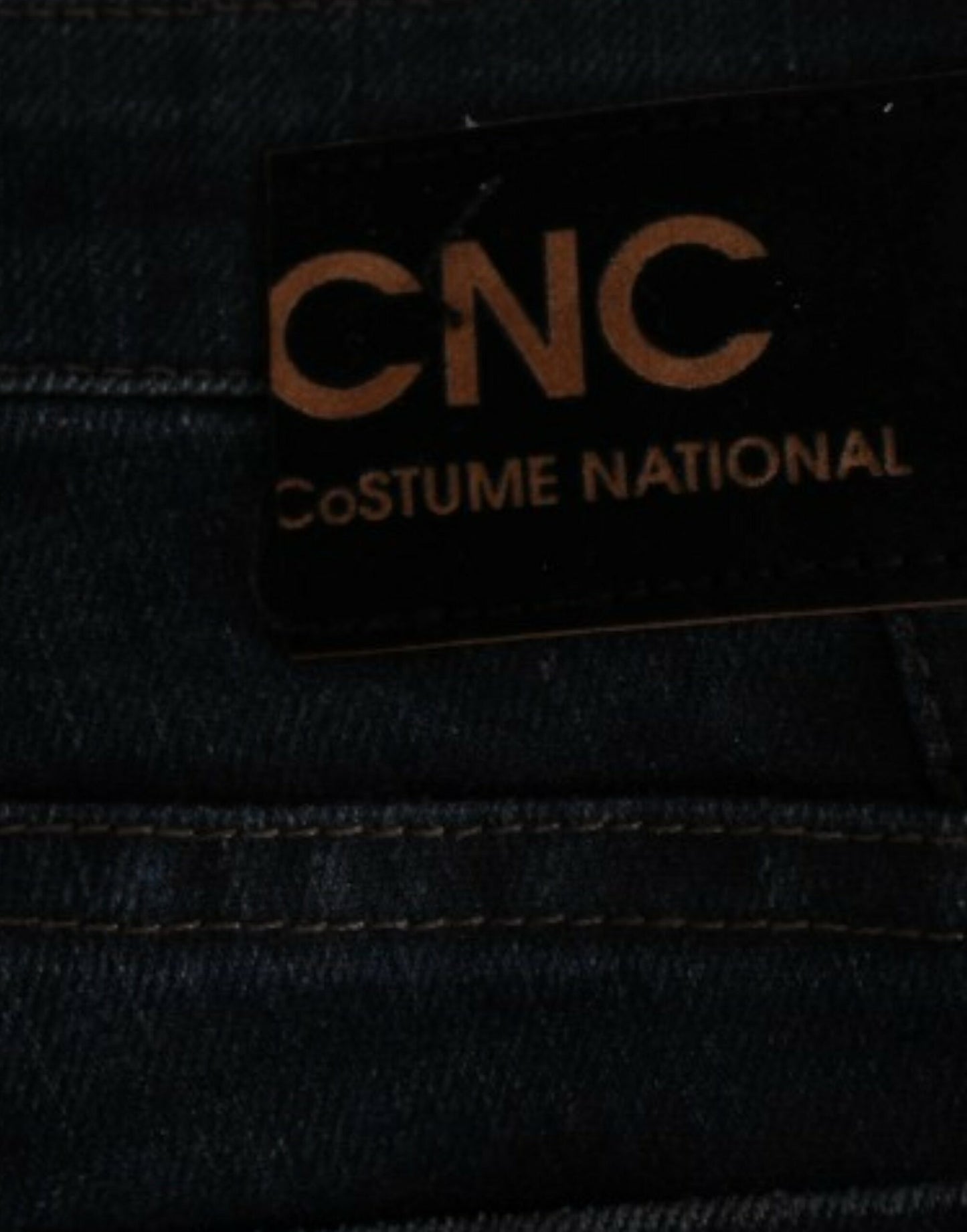 Costume National Chic super skinny jeans made of blue denim