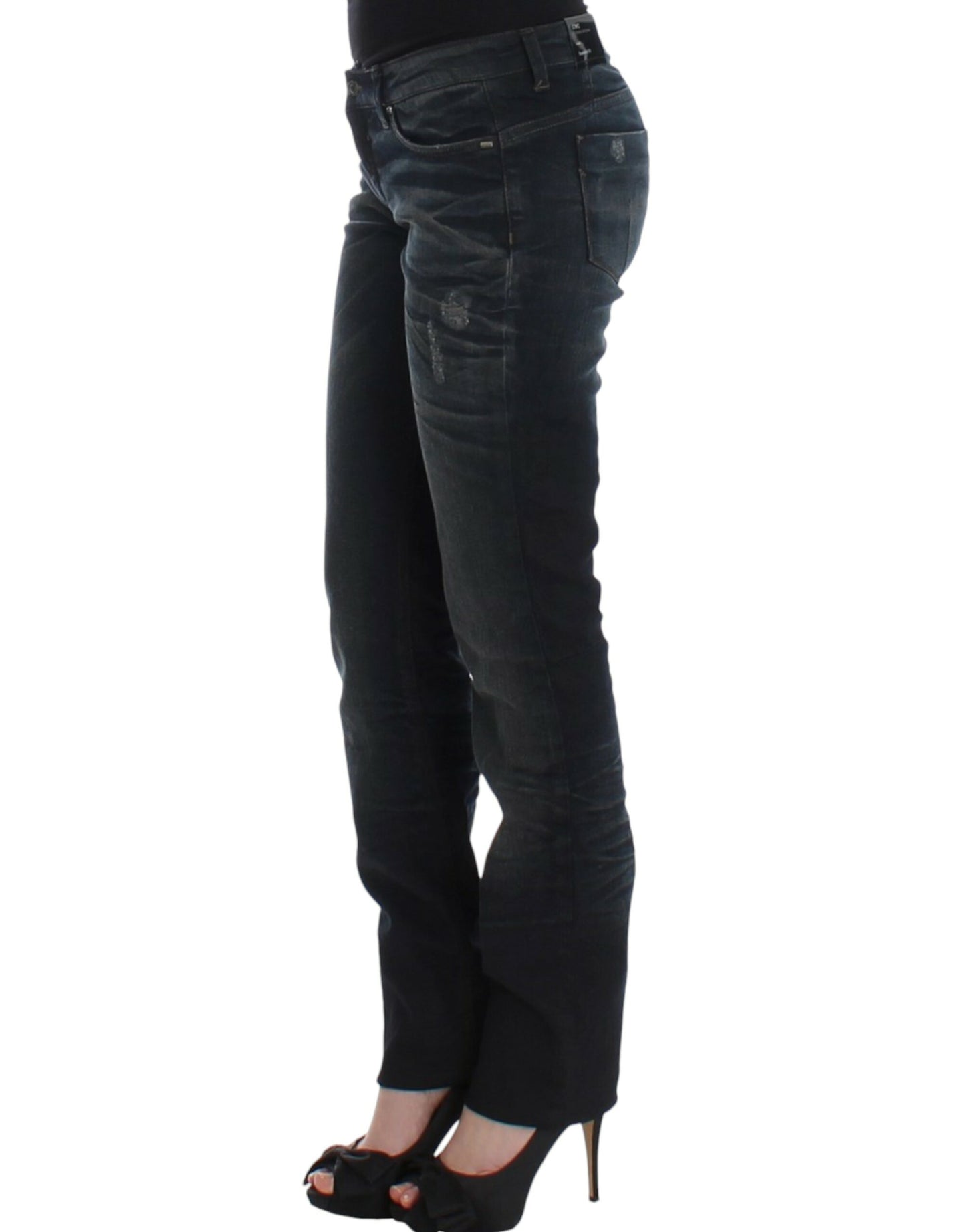 Costume National Chic super skinny jeans made of blue denim