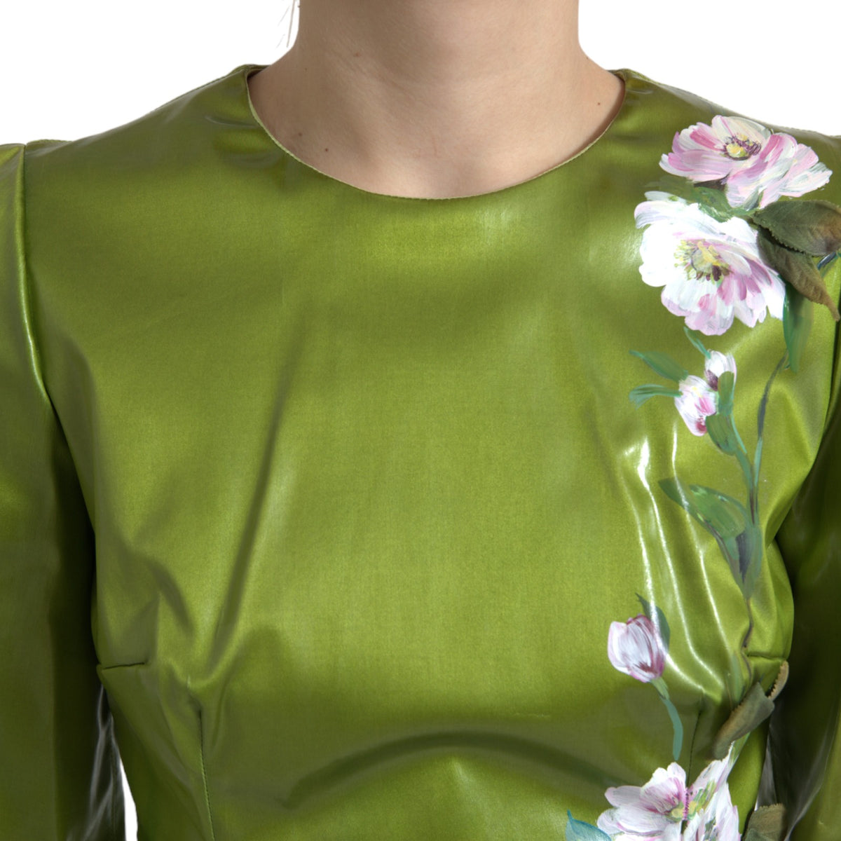 Dolce &amp; Gabbana kukkainen Elegance Midi Sheath -mekko