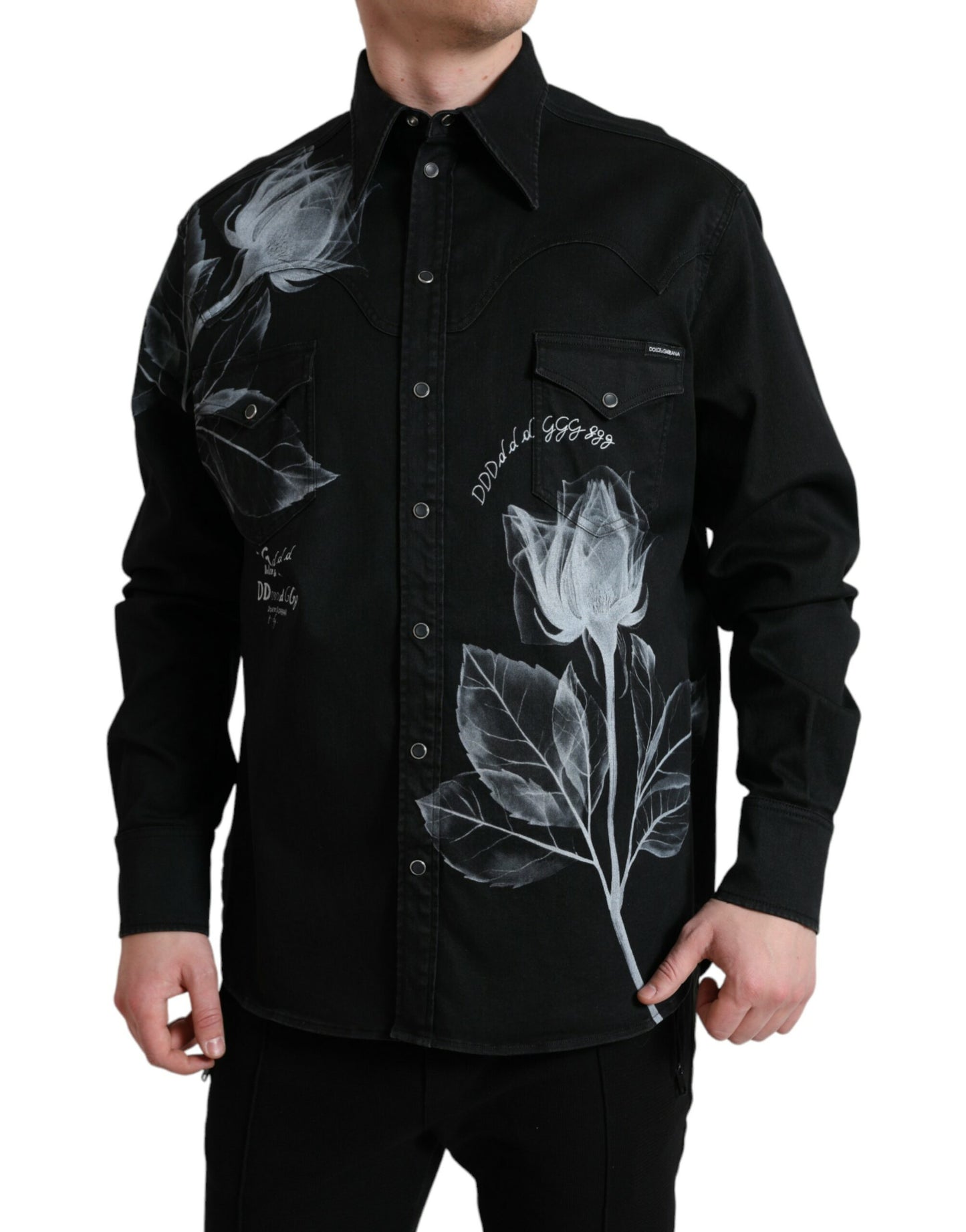 Dolce &amp; Gabbana Elegant shirt with floral print