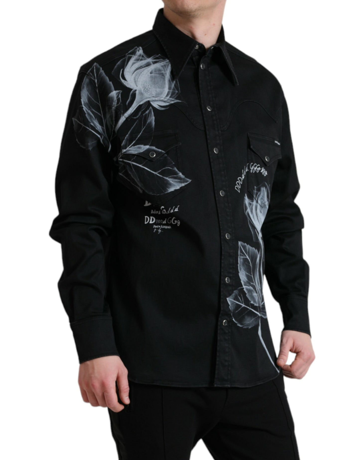 Dolce &amp; Gabbana Elegant shirt with floral print