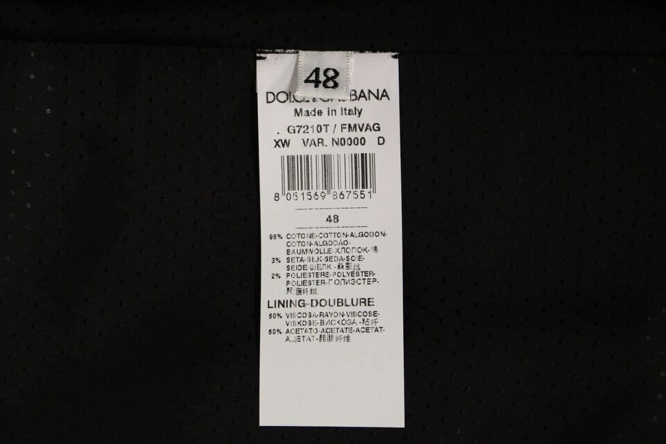 Dolce &amp; Gabbana Elegant Single Breasted Gray Dress Vest