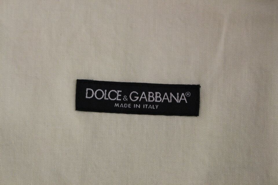 Dolce &amp; Gabbana Elegant Black Manchester Dress Vest