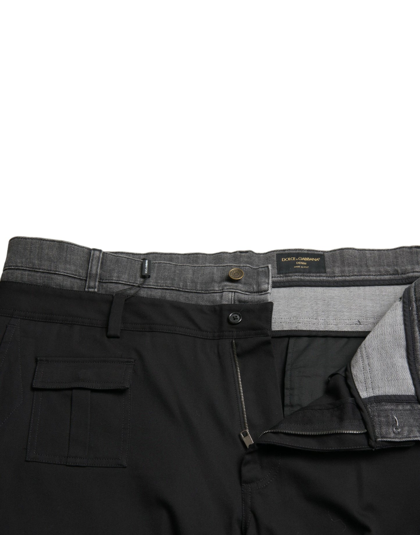 Dolce & Gabbana Elegante Baumwoll-Stretch-Jogger-Hose