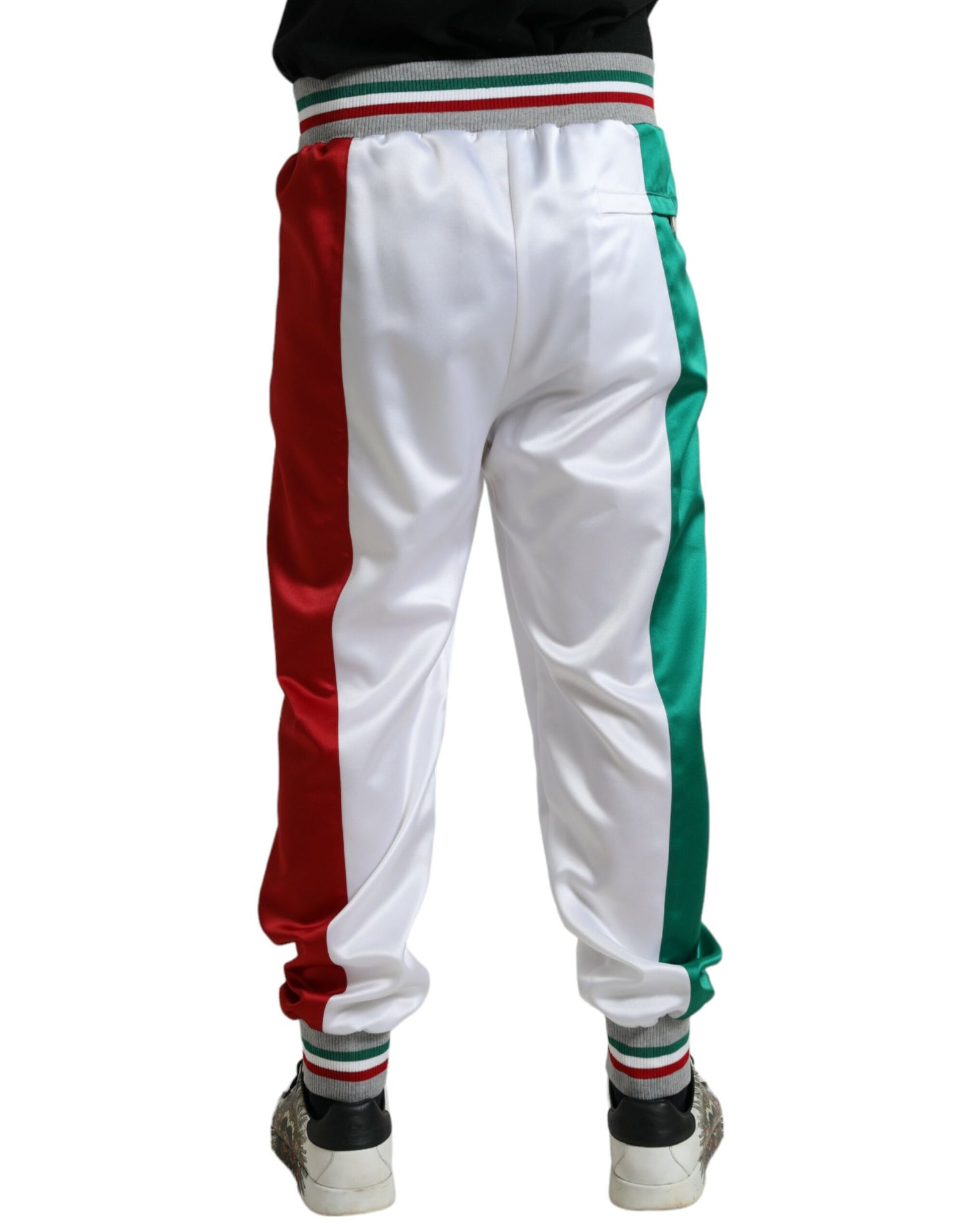 Dolce & Gabbana Italienische Streifen-Jogger-Hose