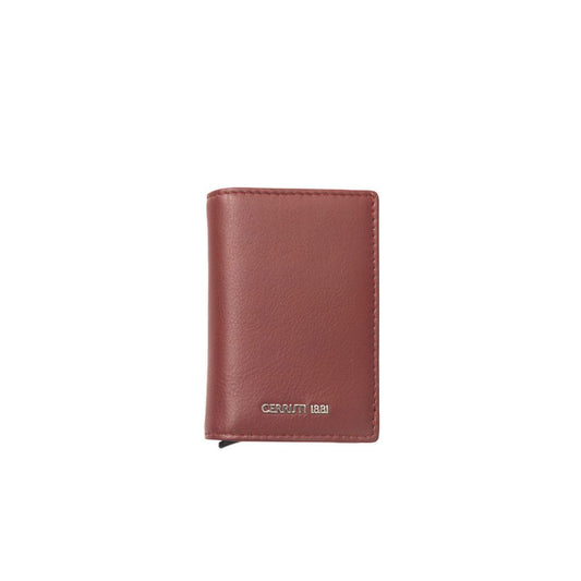 Cerruti 1881 Red Calfskin Men's Wallet