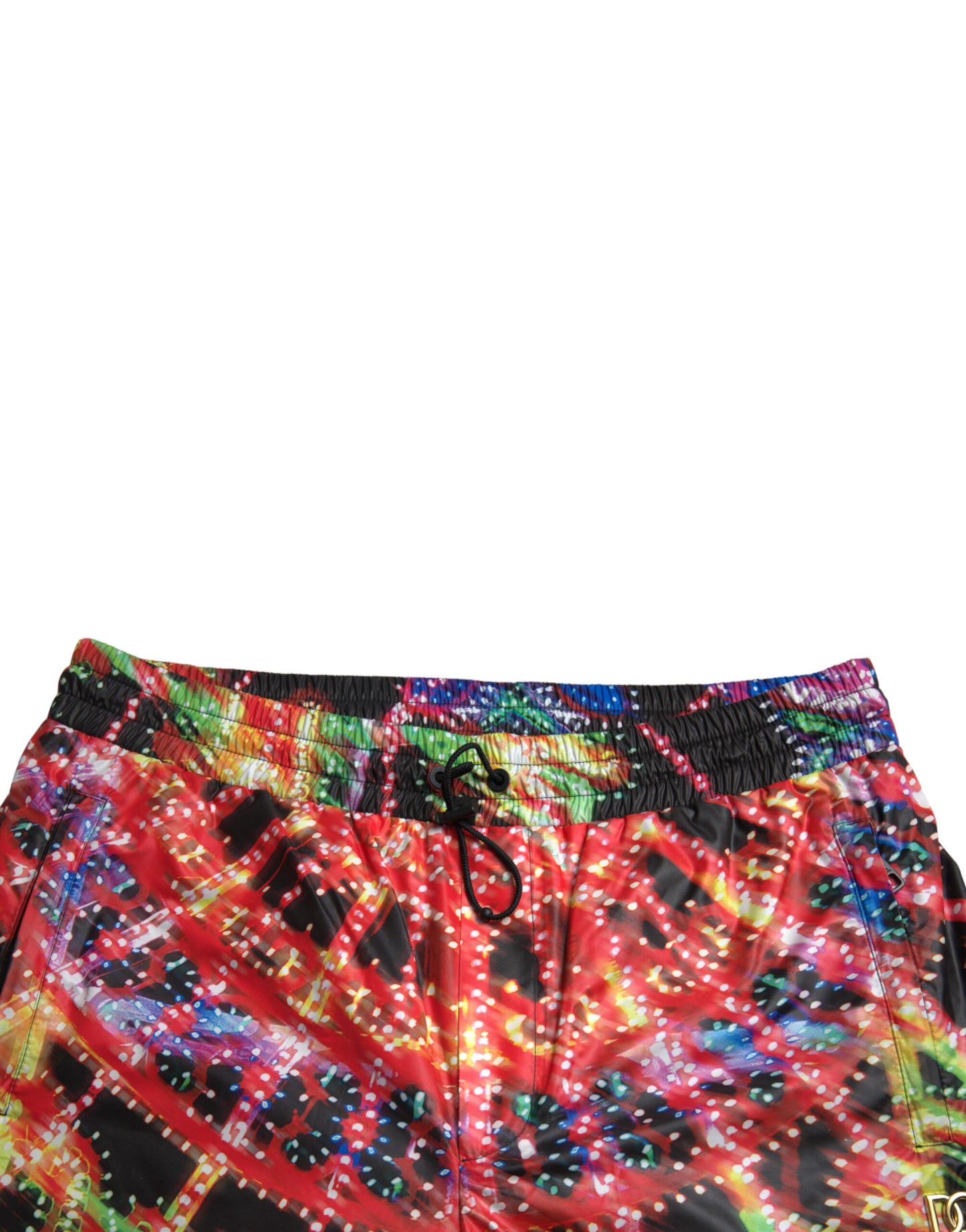 Dolce & Gabbana Elegante Bermudashorts mit Leuchtendruck