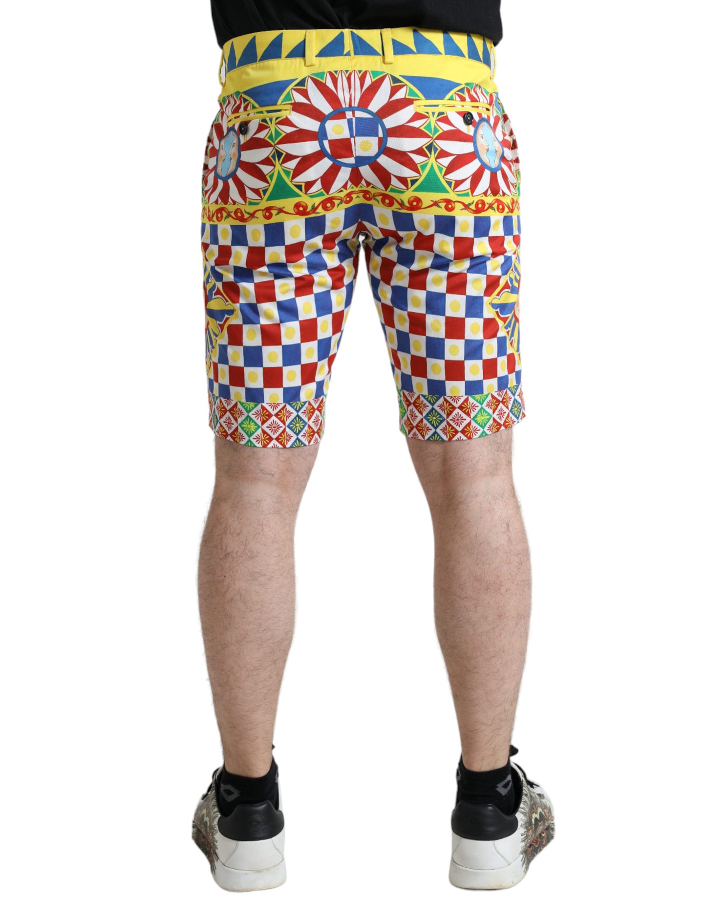 Dolce & Gabbana Bermudashorts mit Multicolor-Druck