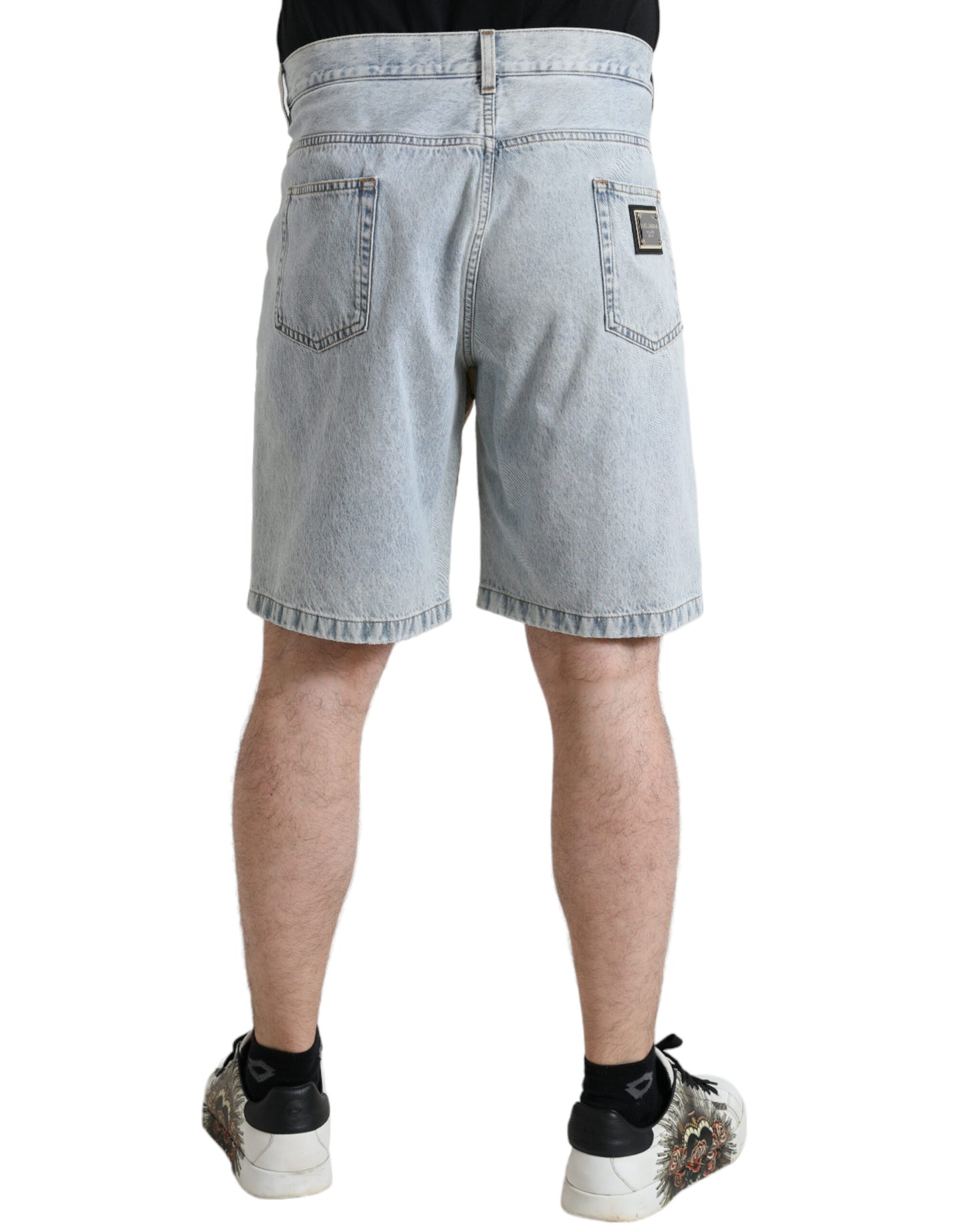 Dolce & Gabbana Bermudashorts aus Baumwolle mit Blumenmuster