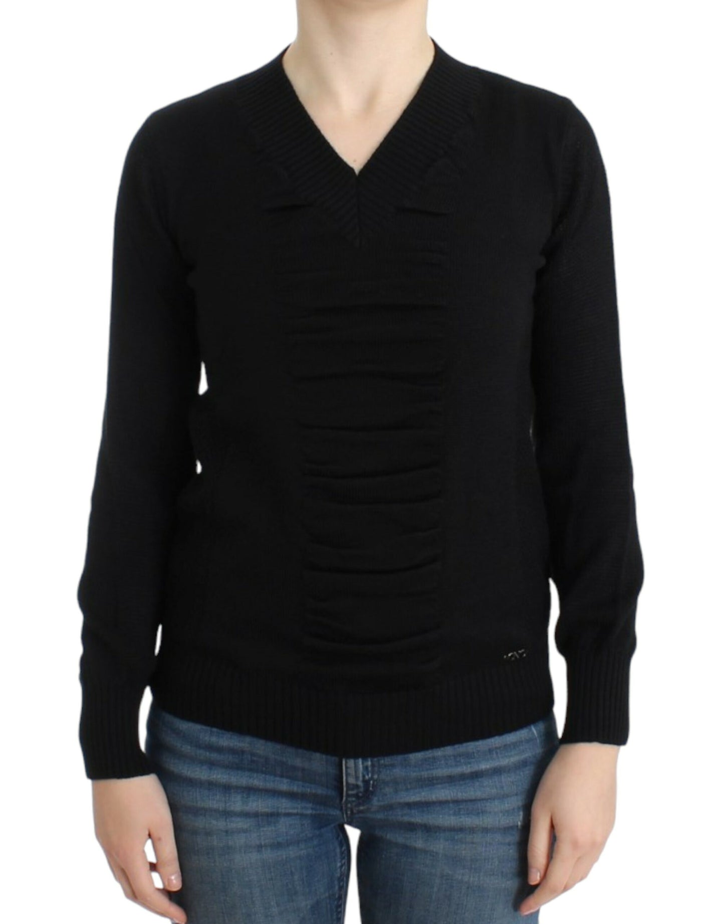 Costume National Lightweight sweater with elegant V-neck