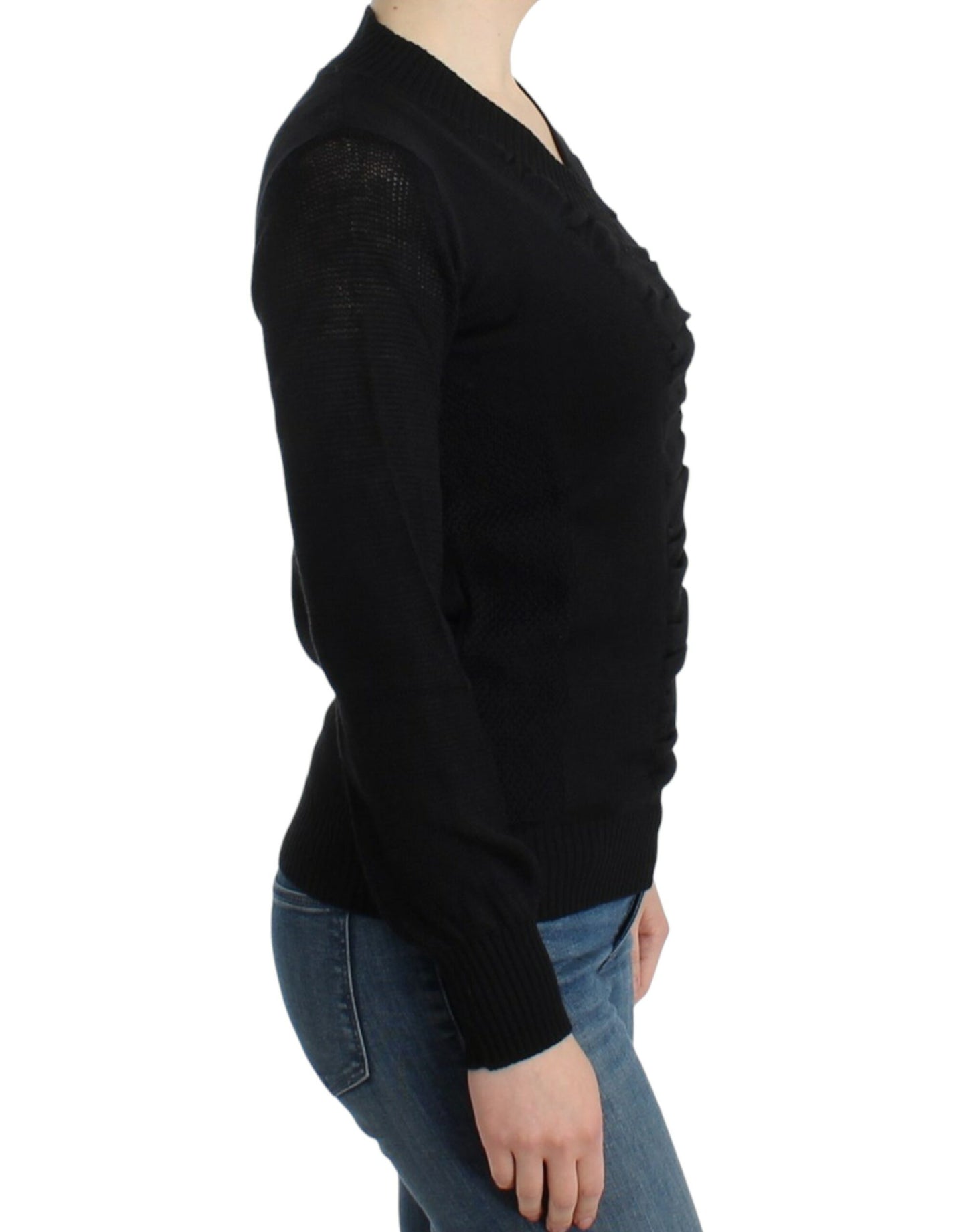 Costume National Lightweight sweater with elegant V-neck