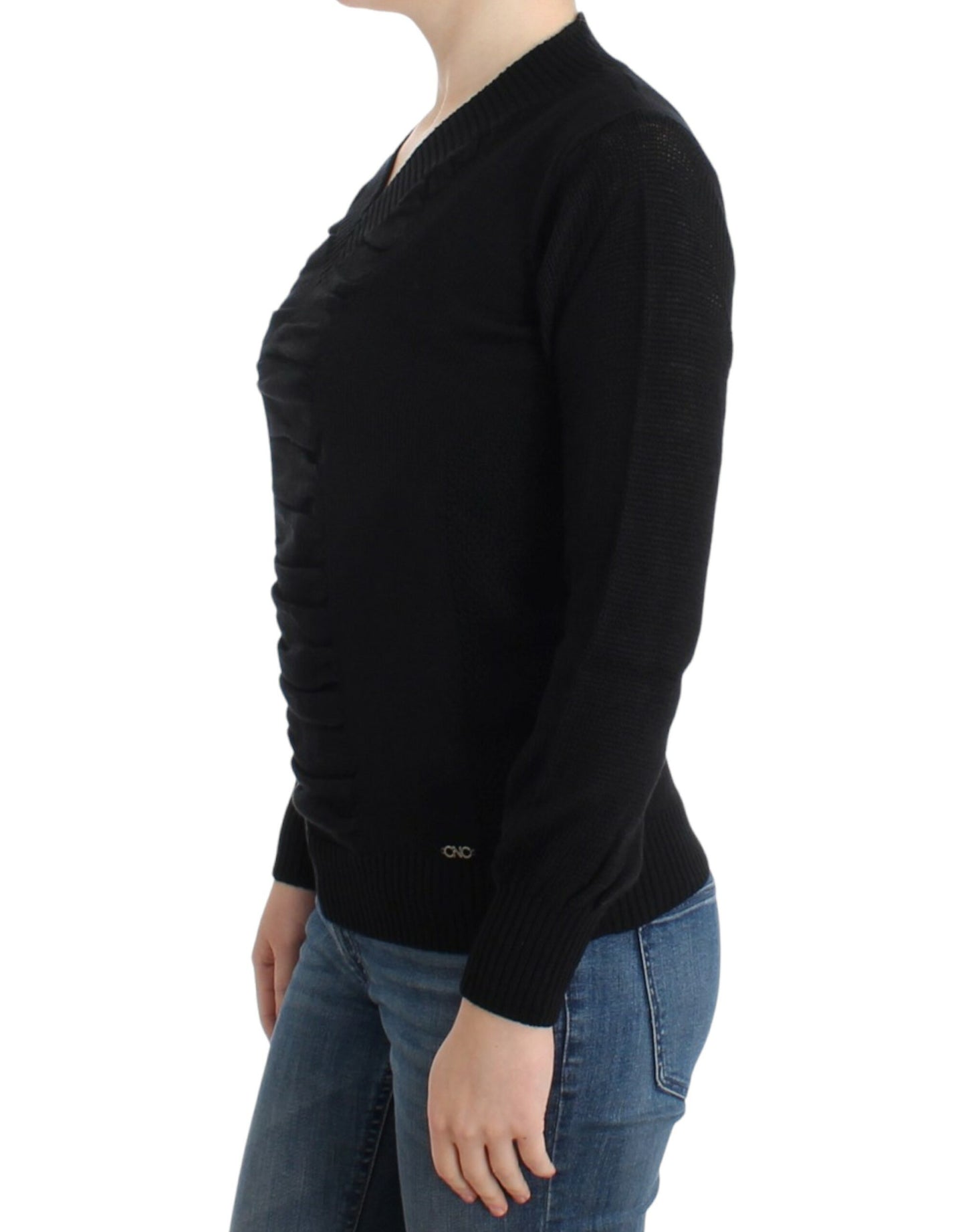 Costume National Lightweight sweater with elegant V-neck