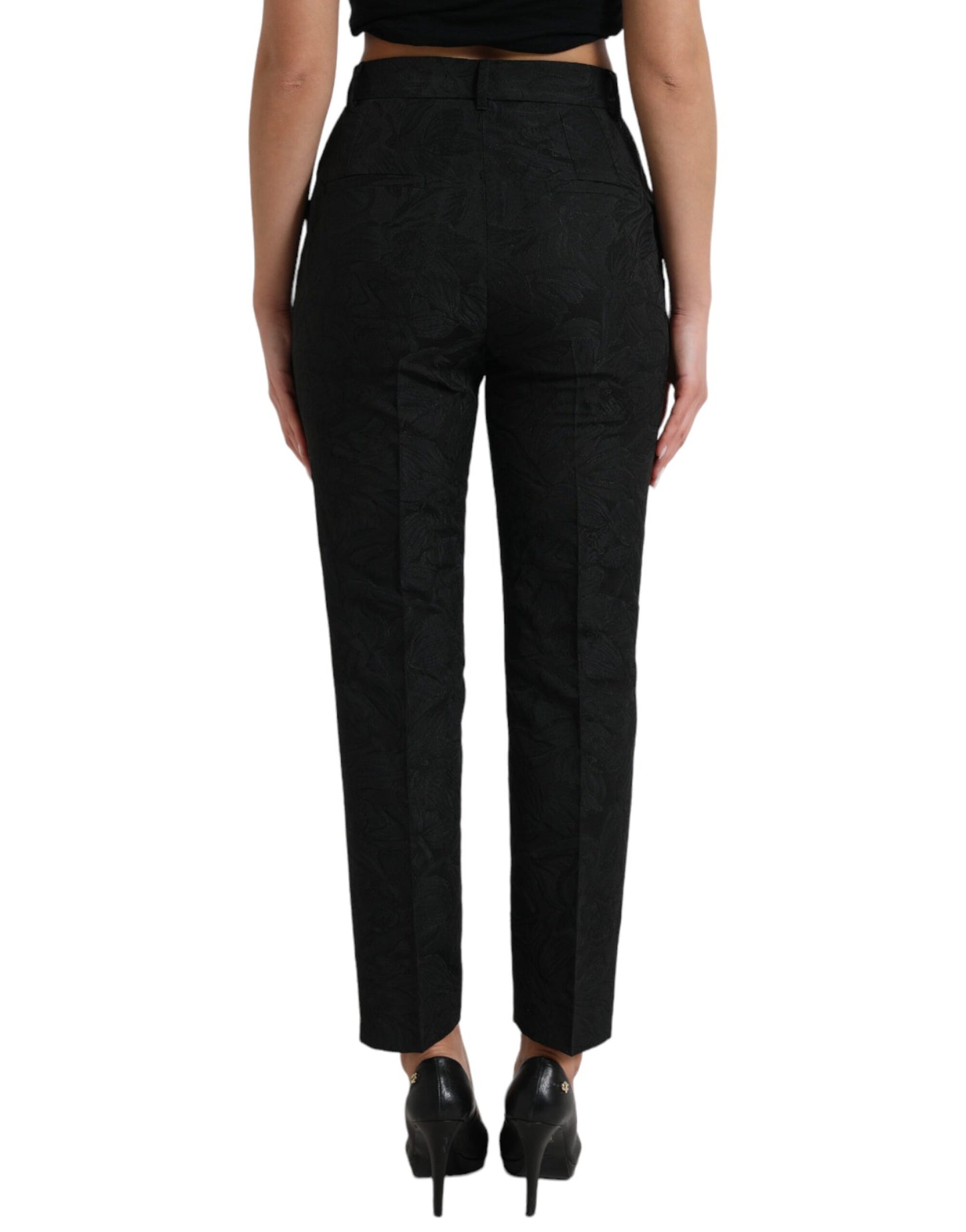 Dolce &amp; Gabbana High-waisted tapered elegance trousers