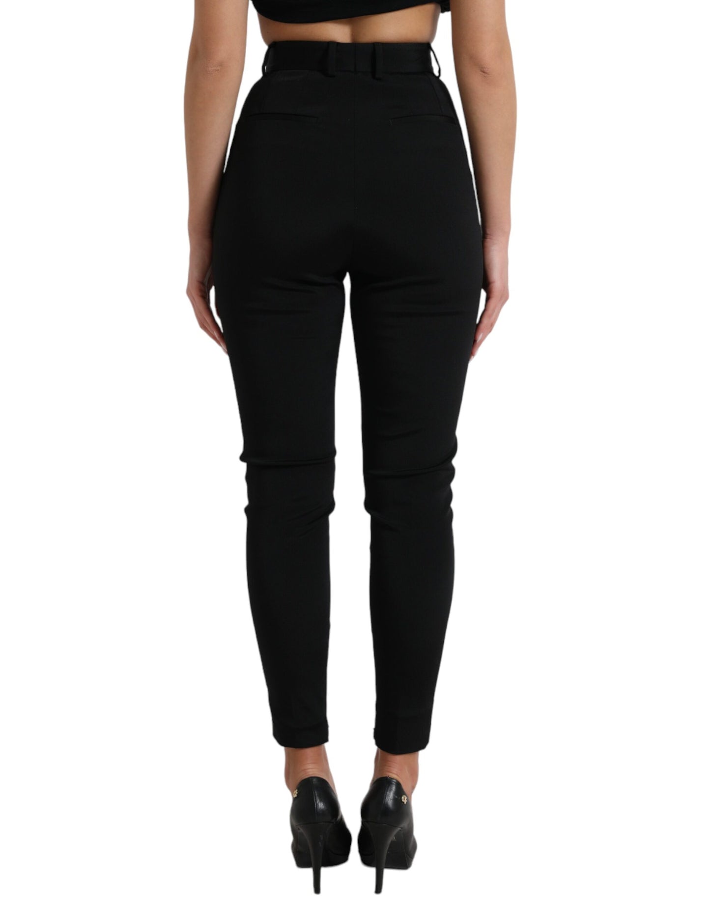 Dolce &amp; Gabbana Elegant High Waist Skinny Pants