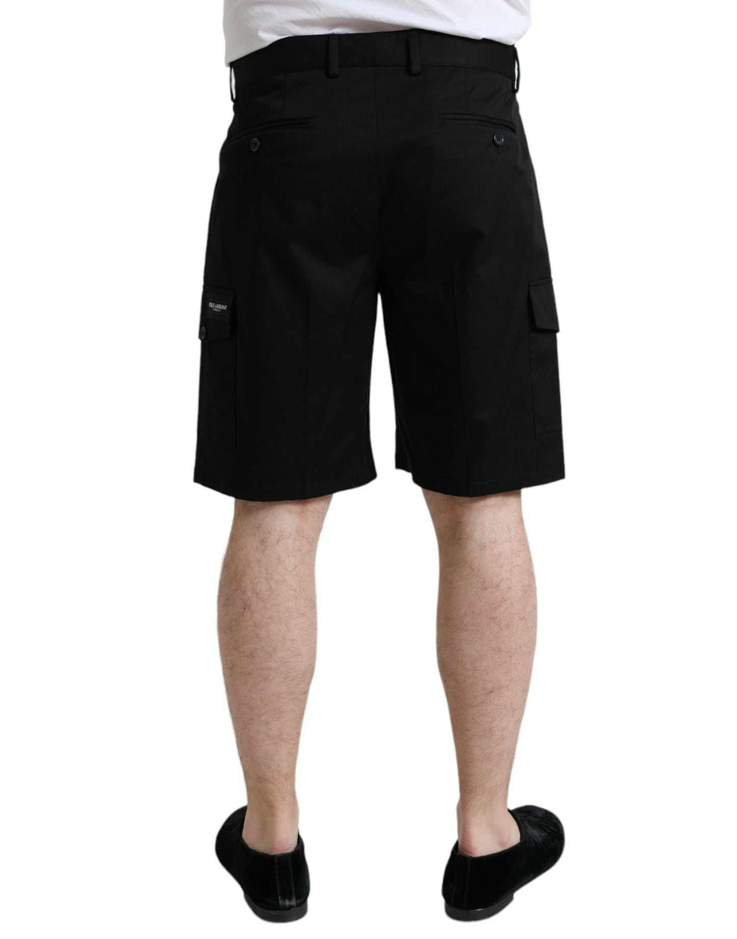 Dolce & Gabbana Schlanke Designer Bermuda Cargo Shorts