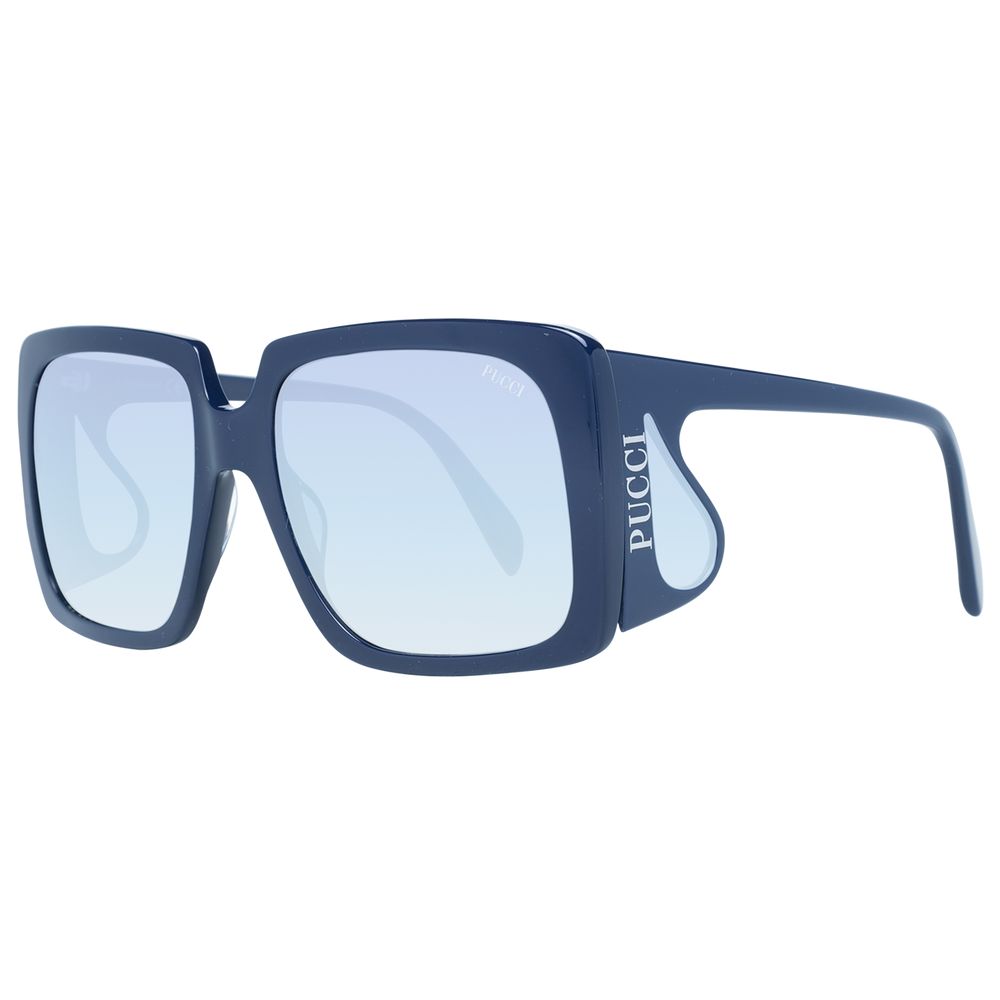 Emilio Pucci Blue Plastic Sunglasses