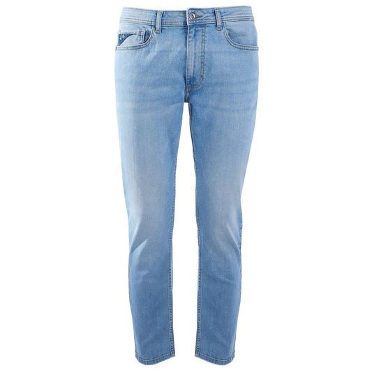 Yes Zee Schicke hellblaue Komfort-Denim-Jeans