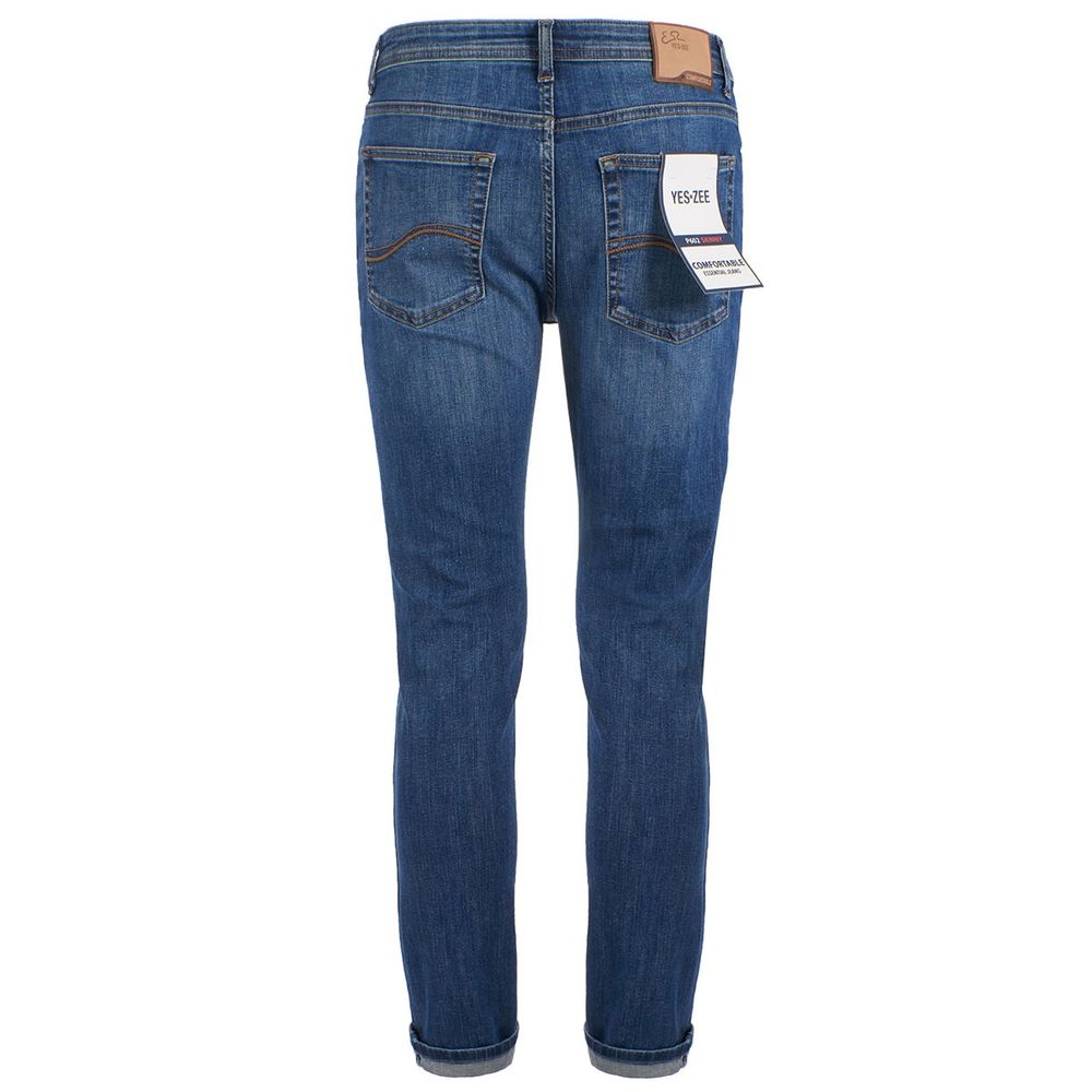 Yes Zee Anspruchsvolle Denim-Jeans mit dunkler Waschung und Komfort