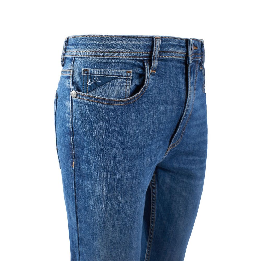 Yes Zee Anspruchsvolle Denim-Jeans mit dunkler Waschung und Komfort