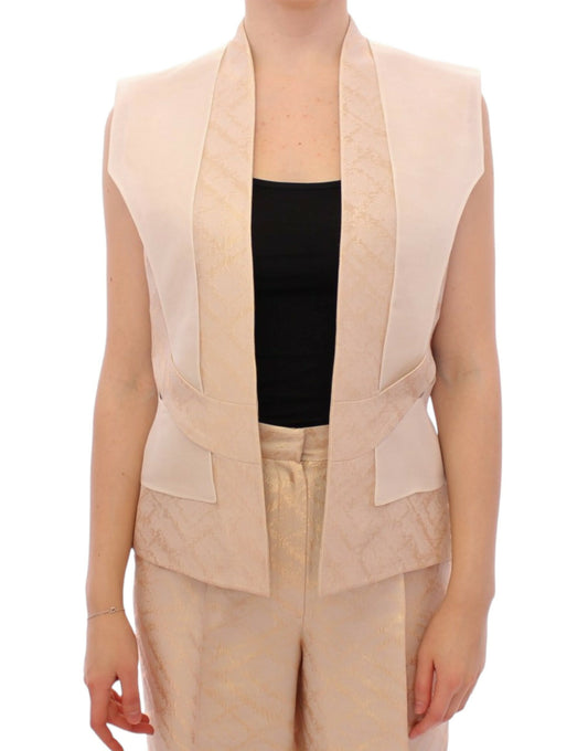 Zeyneptosun Exclusive beige hihaton brokadiliiivi