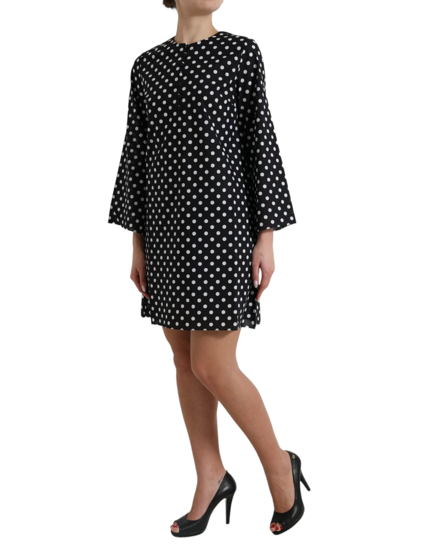 Dolce &amp; Gabbana tyylikäs Polka Dot Shift -minimekko