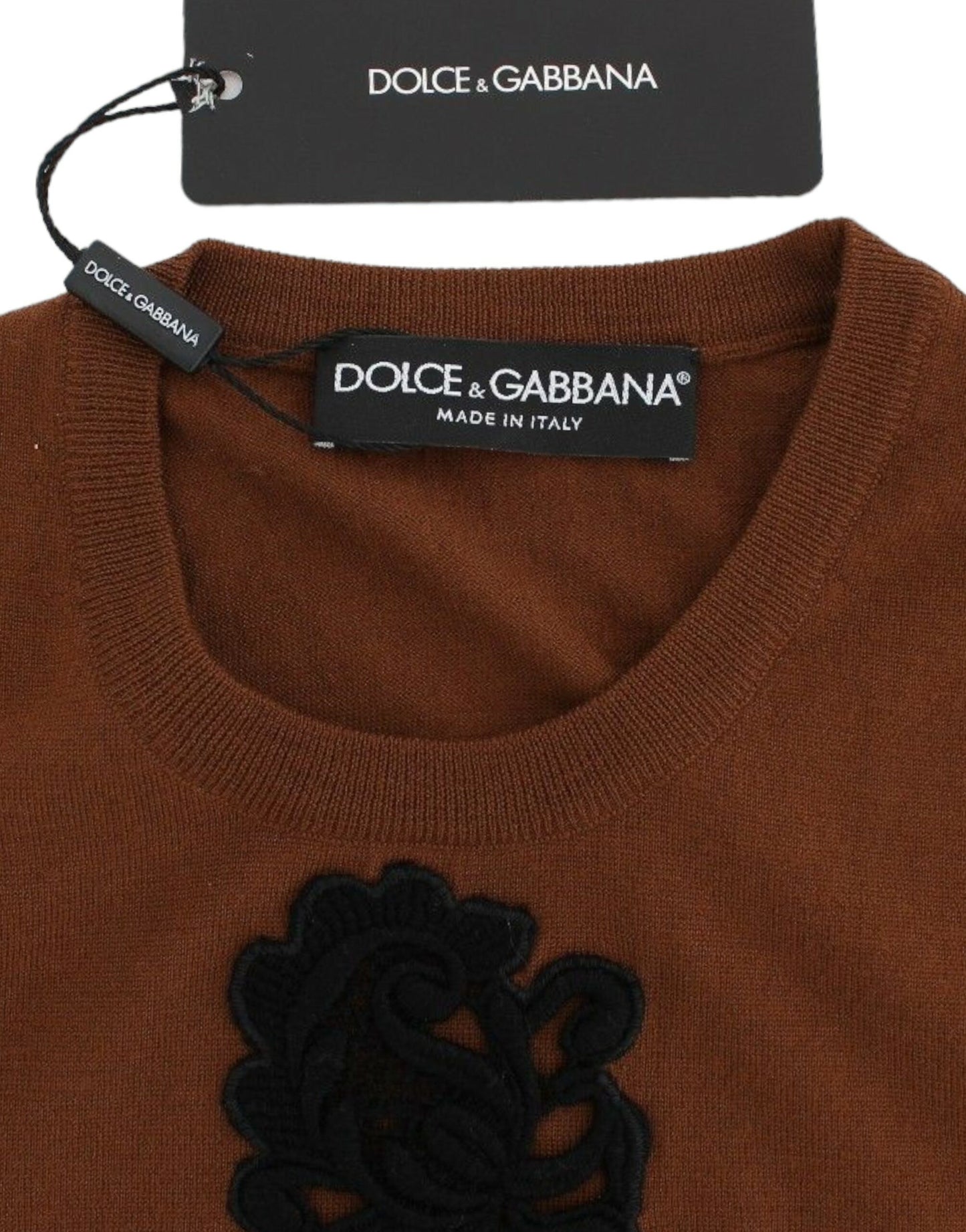 Dolce &amp; Gabbana Timeless Wool and Lace Sleeveless Vest