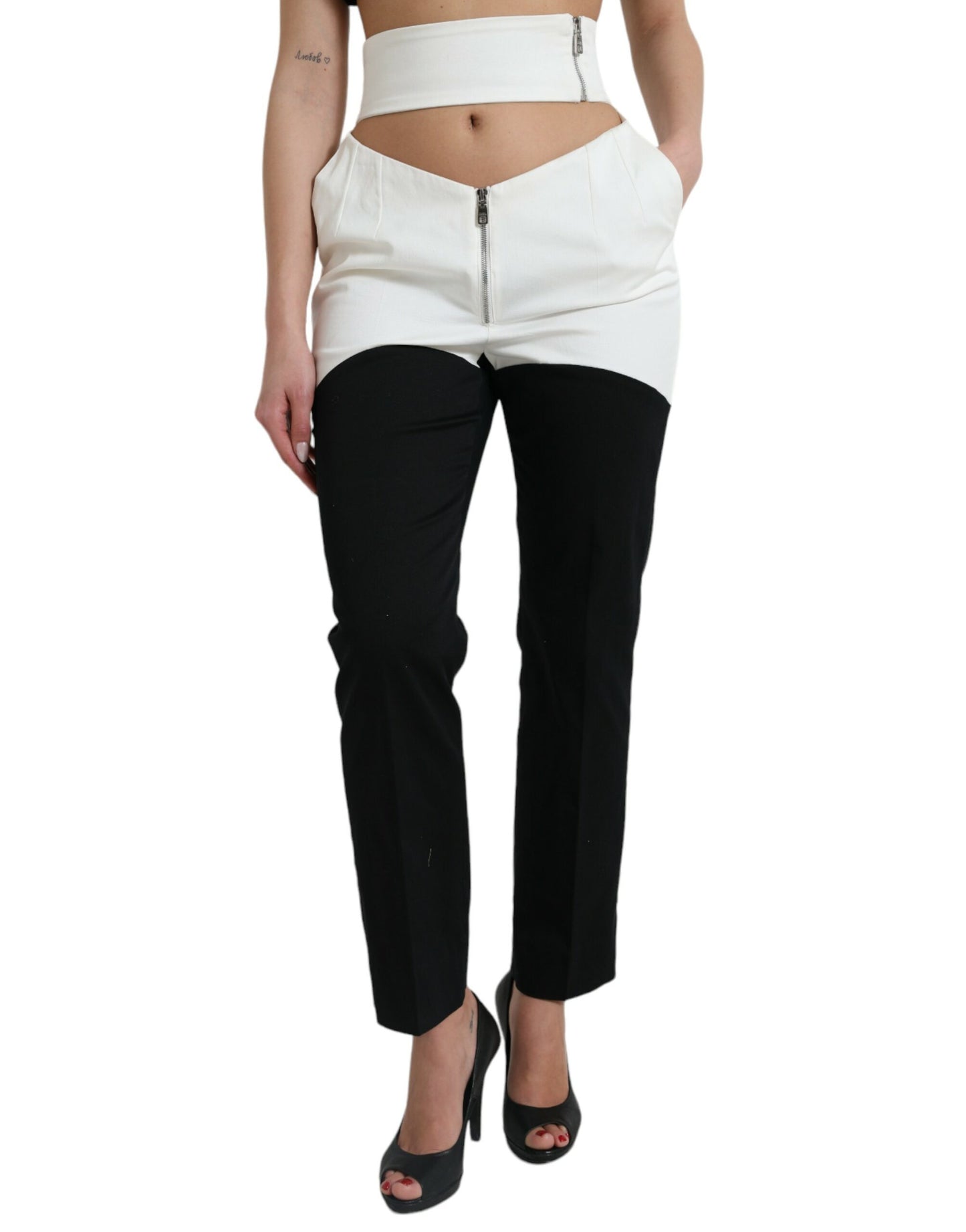 Dolce &amp; Gabbana Chic high-waisted tapered trousers