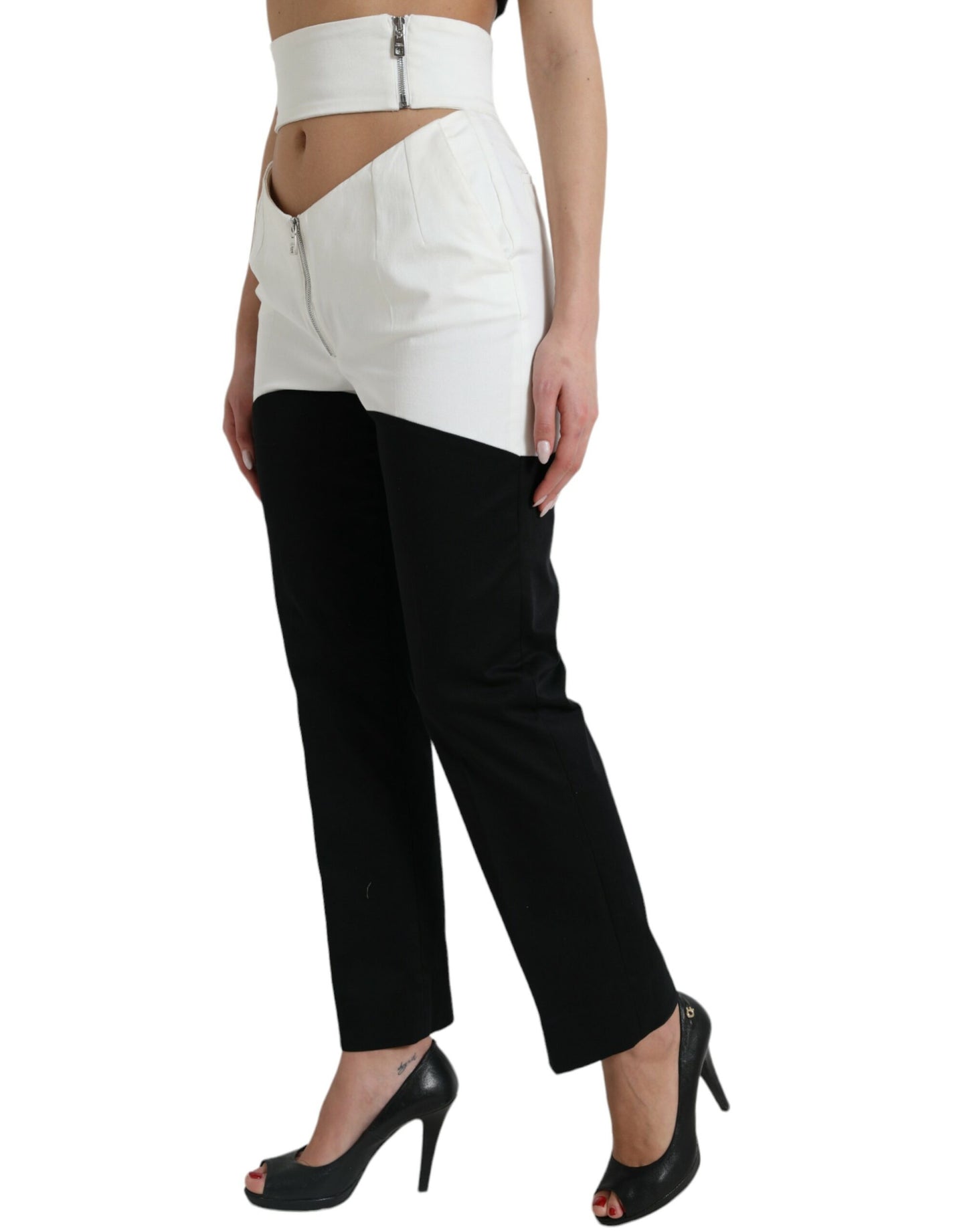 Dolce &amp; Gabbana Chic high-waisted tapered trousers