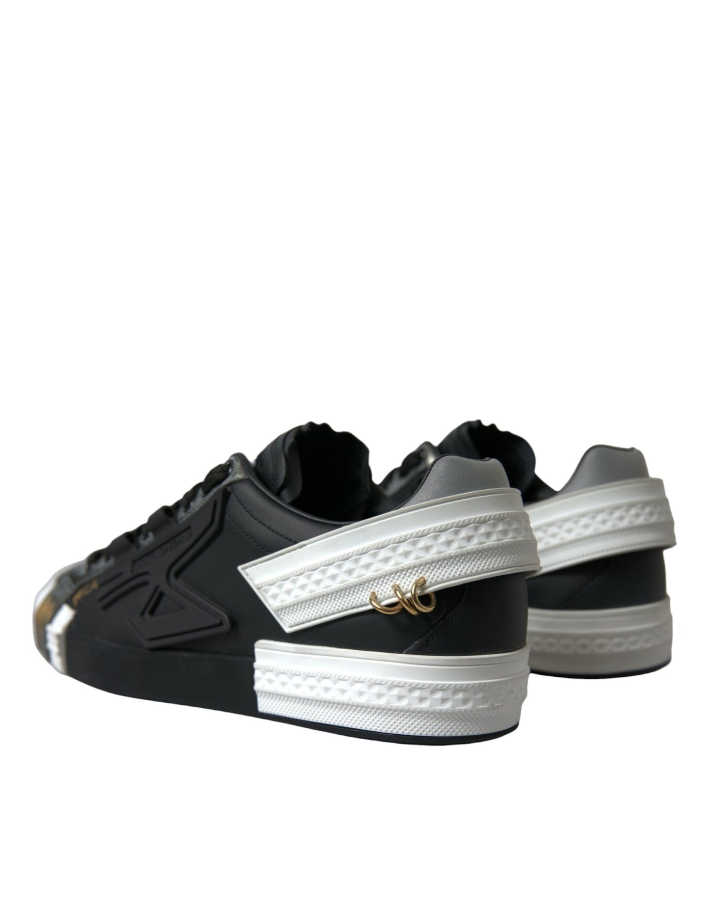 Dolce &amp; Gabbana Elegant Calfskin Low Top Sneakers