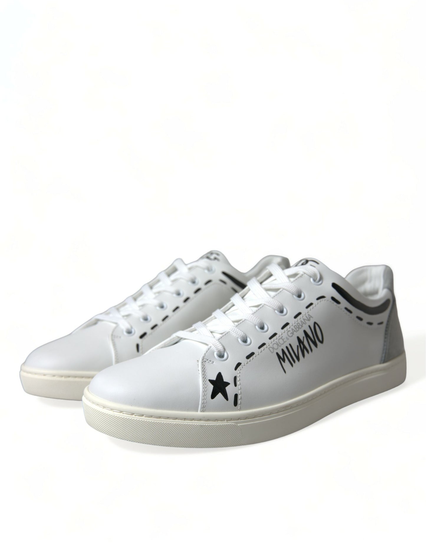 Dolce &amp; Gabbana Elegant sneakers in white calf leather